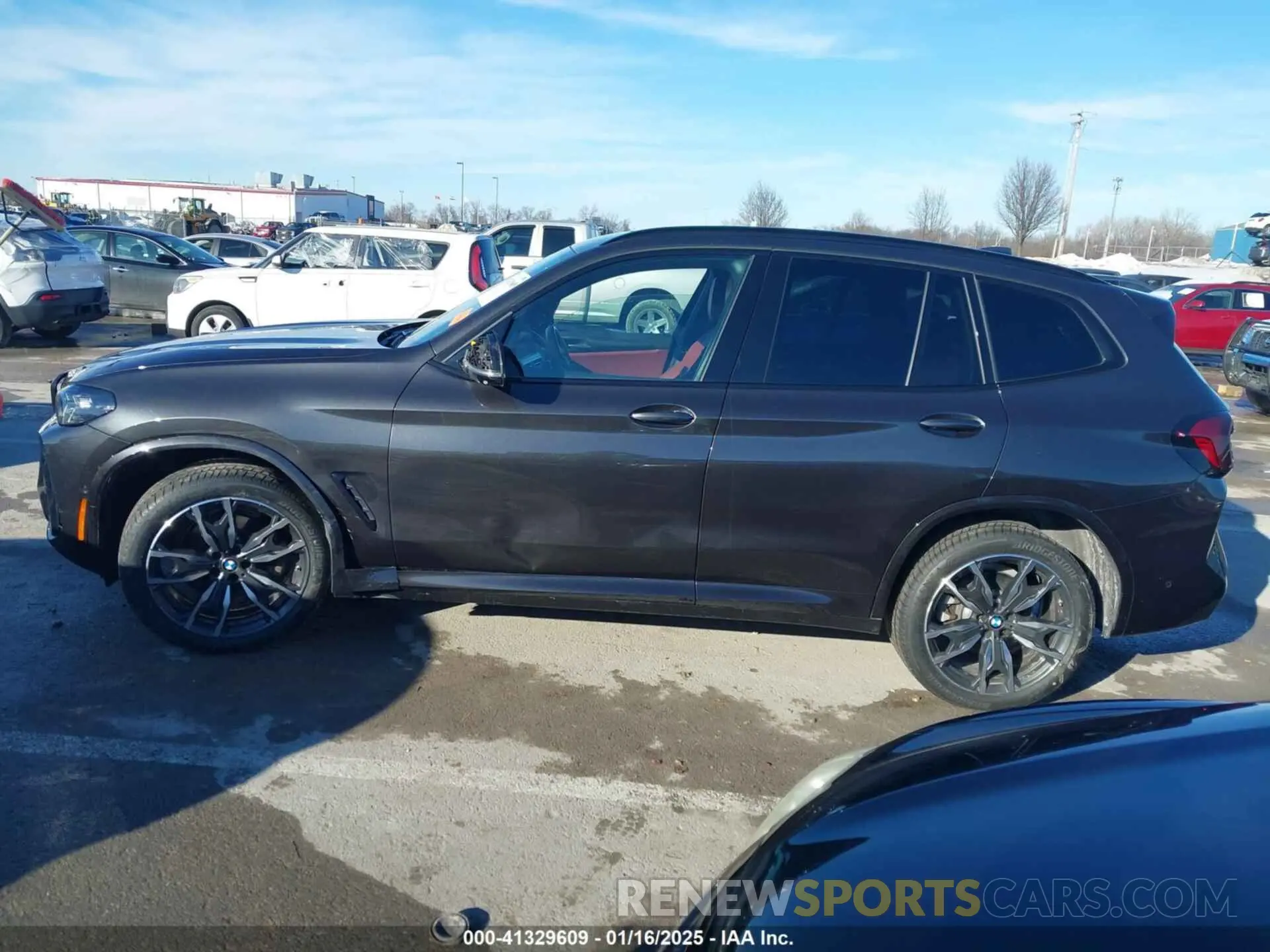 14 fotografías del automóvil dañado 5UX53DP0XR9T83432 BMW X3 2024
