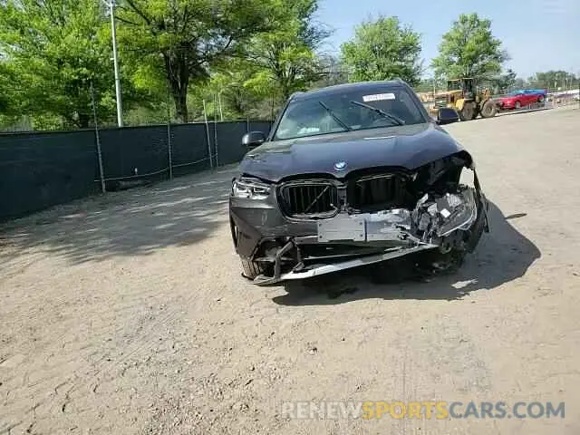 14 fotografías del automóvil dañado 5UX53DP0XR9U27445 BMW X3 2024