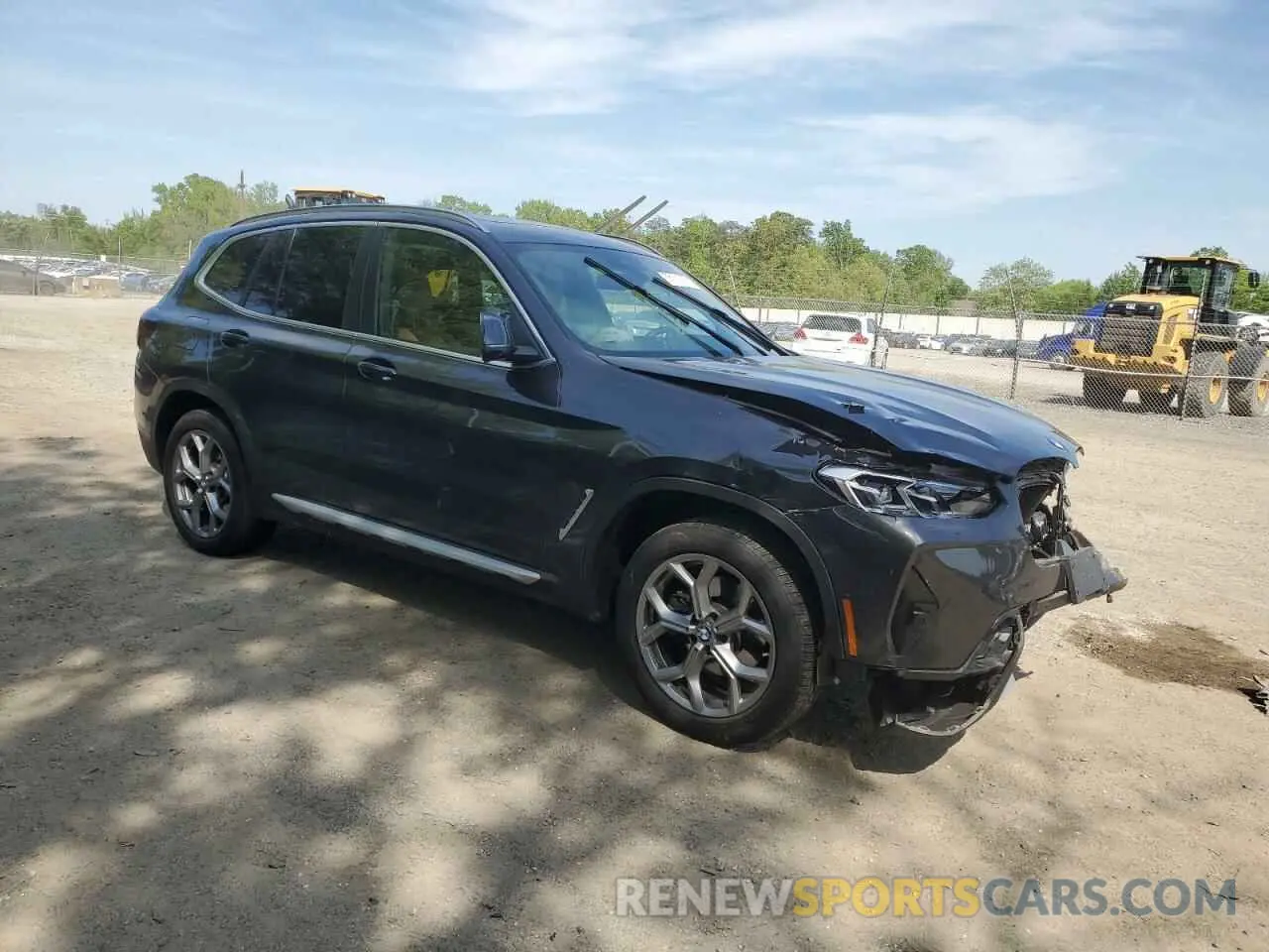 4 fotografías del automóvil dañado 5UX53DP0XR9U27445 BMW X3 2024