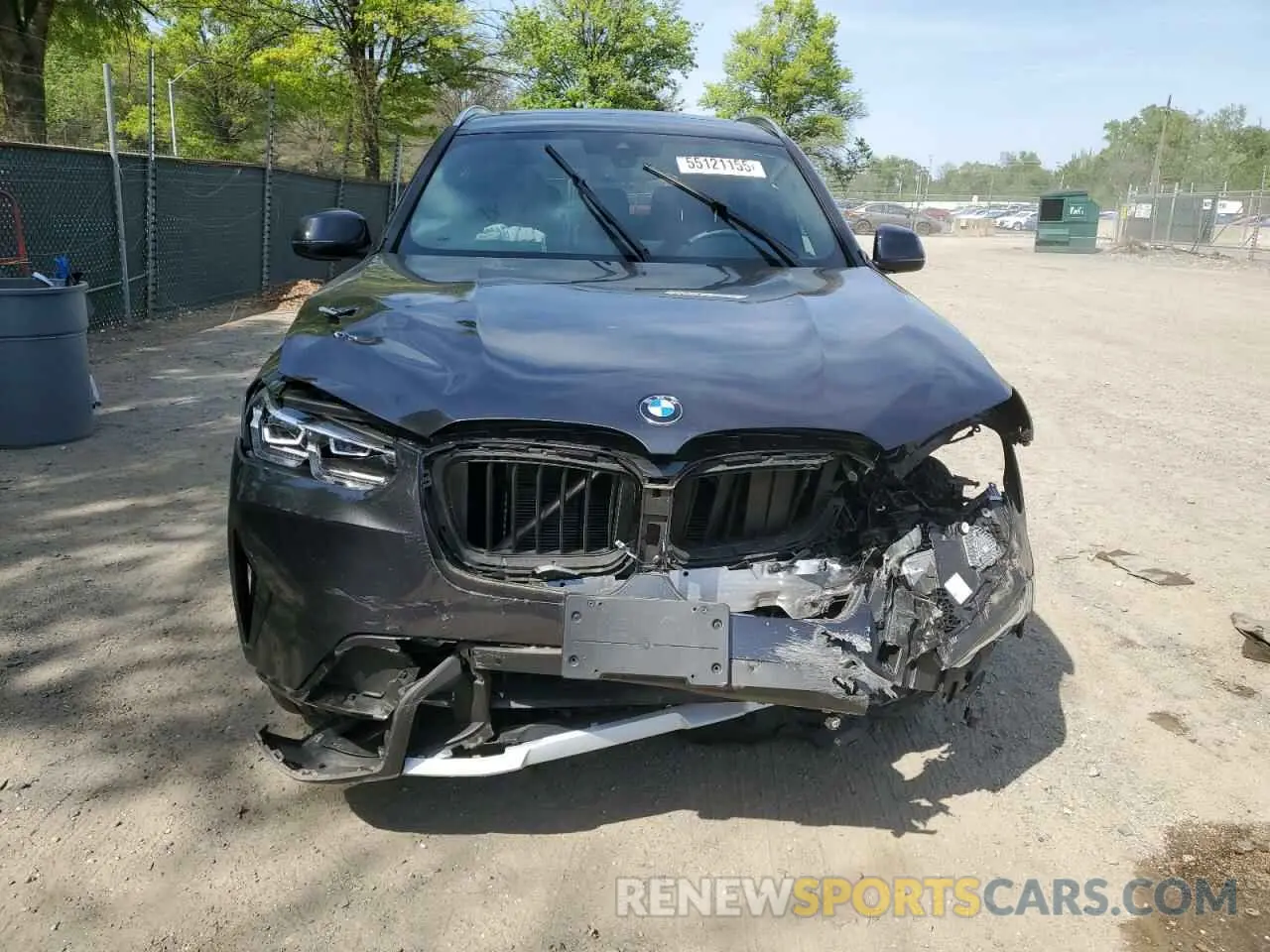 5 fotografías del automóvil dañado 5UX53DP0XR9U27445 BMW X3 2024