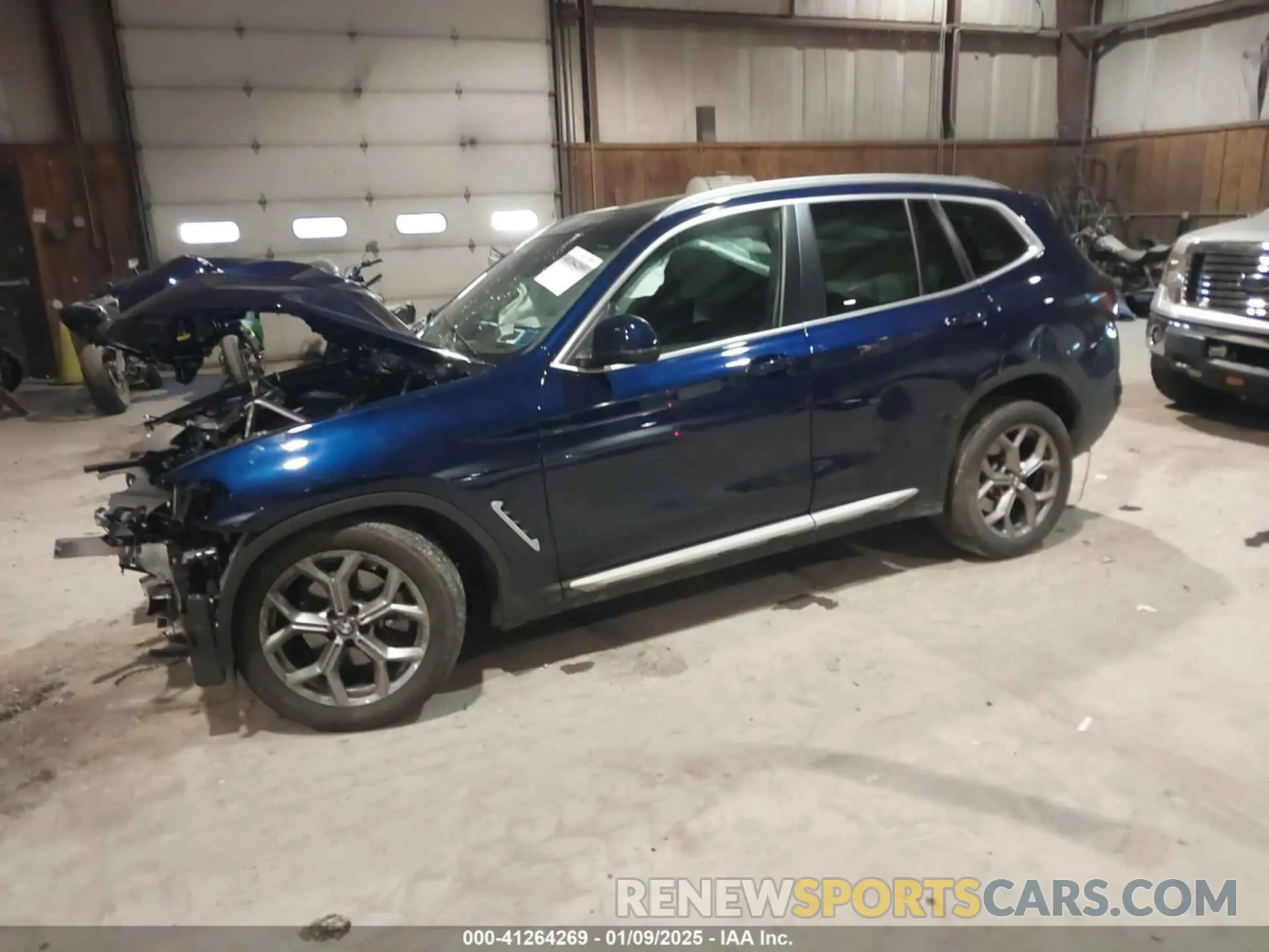 2 fotografías del automóvil dañado 5UX53DP0XR9U76113 BMW X3 2024