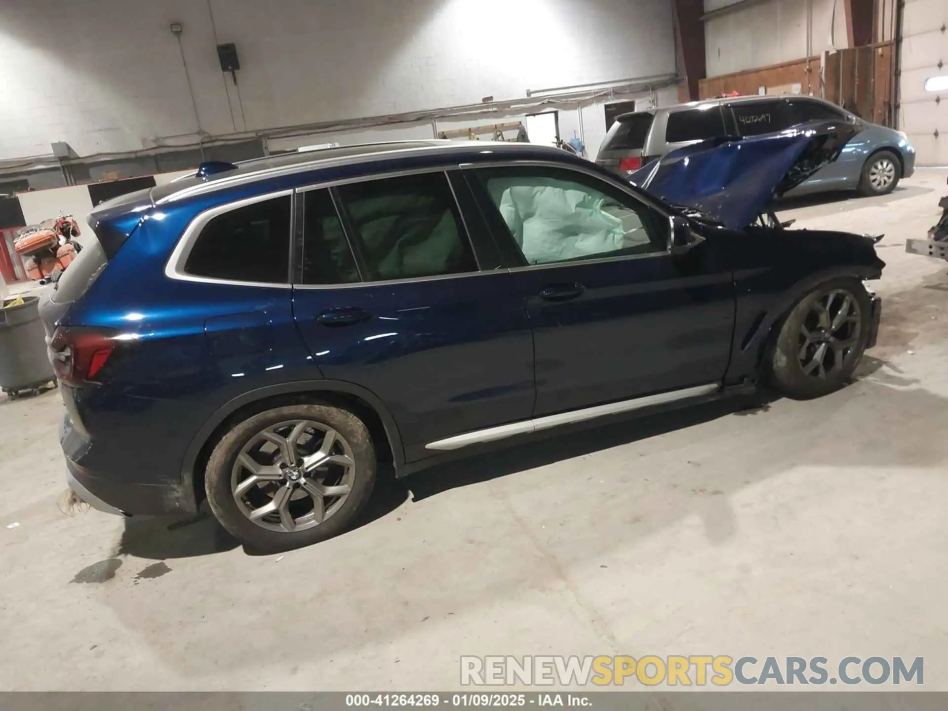 4 fotografías del automóvil dañado 5UX53DP0XR9U76113 BMW X3 2024