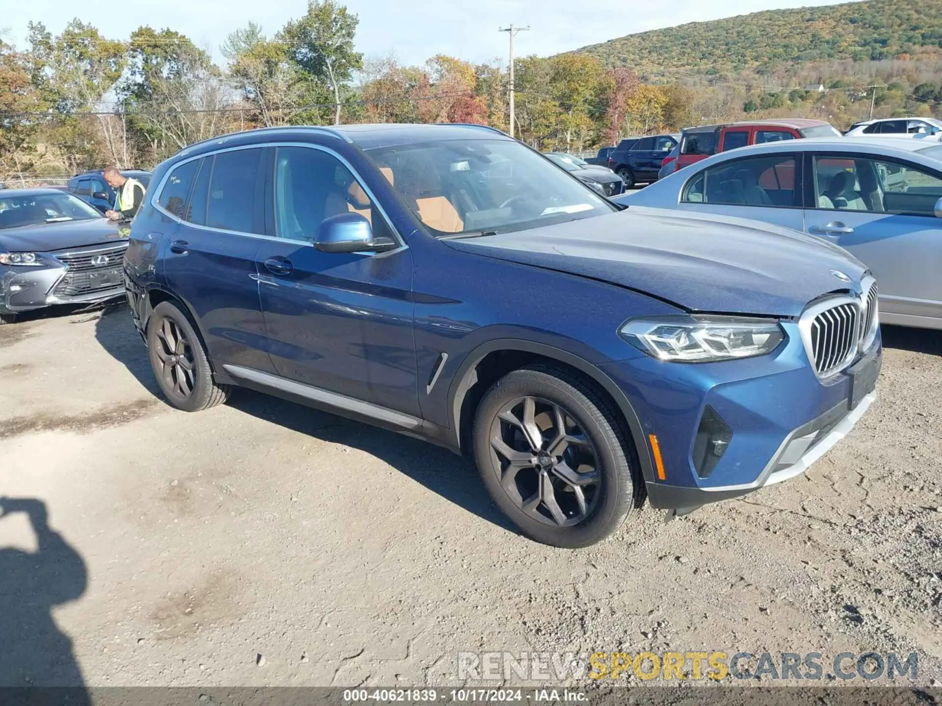 1 fotografías del automóvil dañado 5UX53DP0XR9U86205 BMW X3 2024