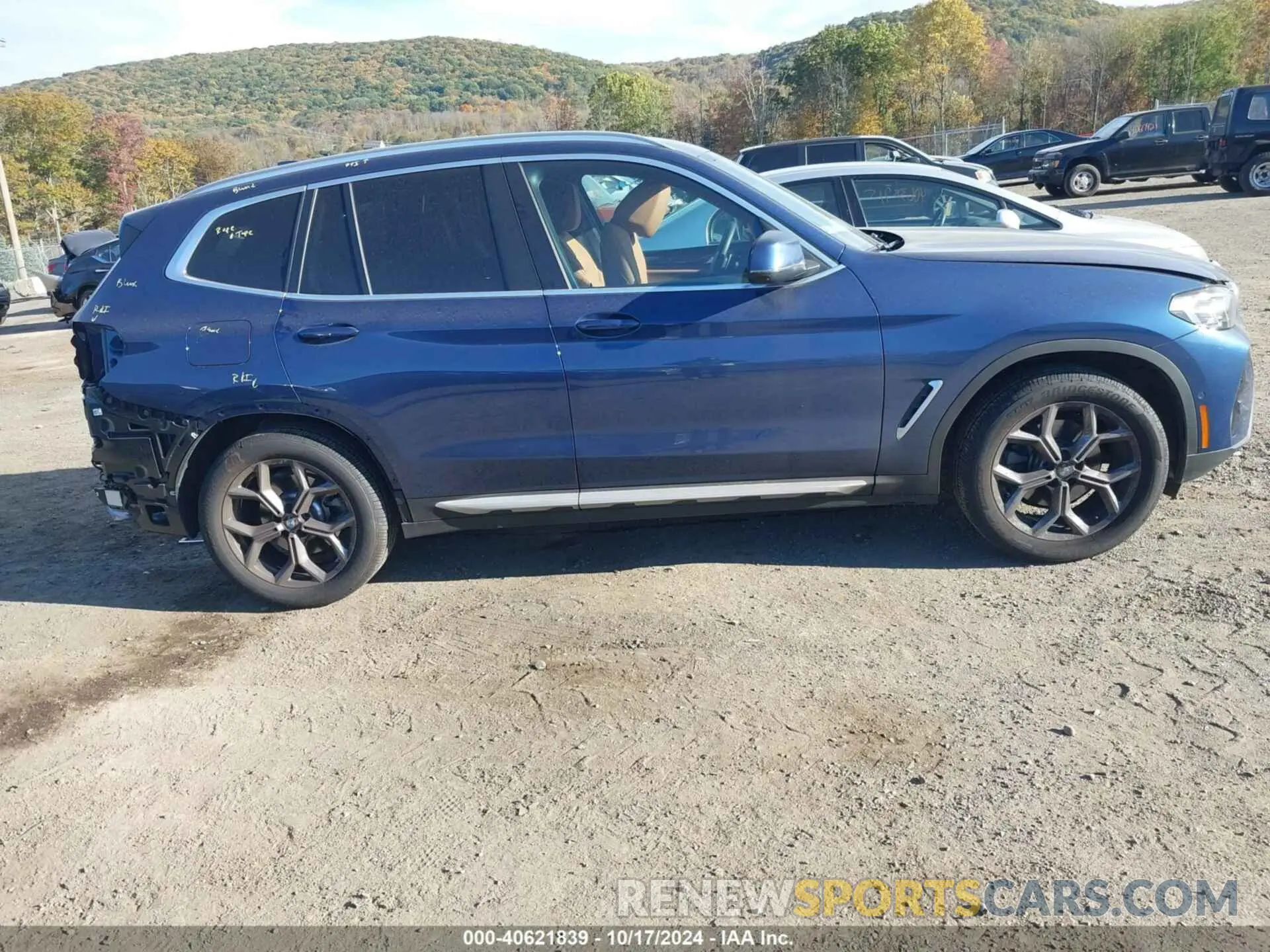 14 fotografías del automóvil dañado 5UX53DP0XR9U86205 BMW X3 2024