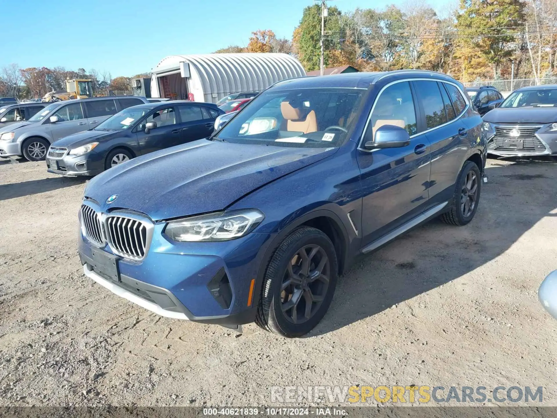 2 fotografías del automóvil dañado 5UX53DP0XR9U86205 BMW X3 2024