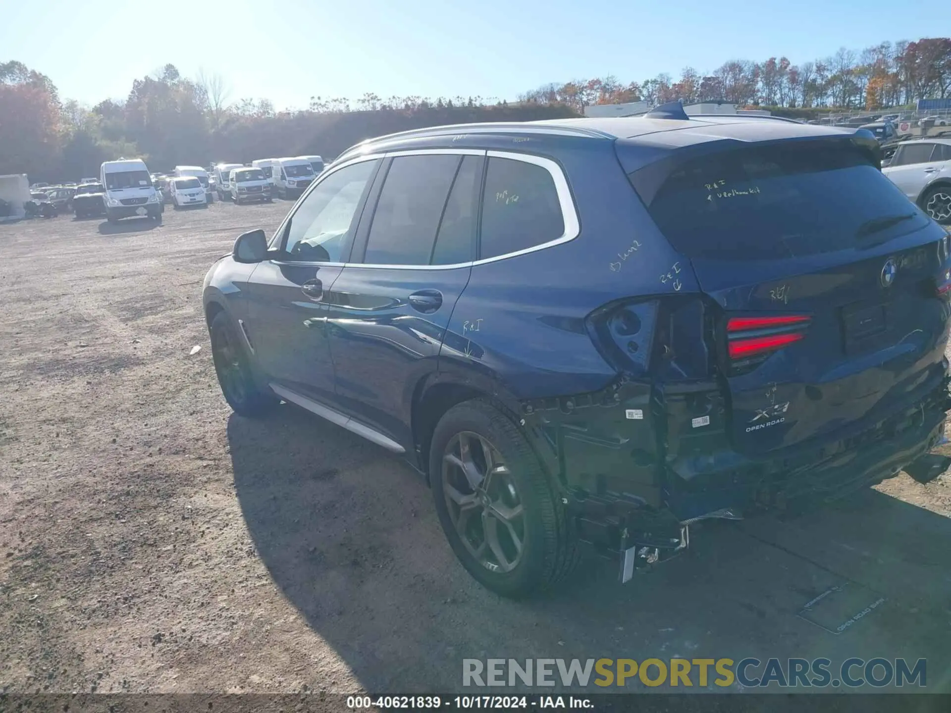 3 fotografías del automóvil dañado 5UX53DP0XR9U86205 BMW X3 2024