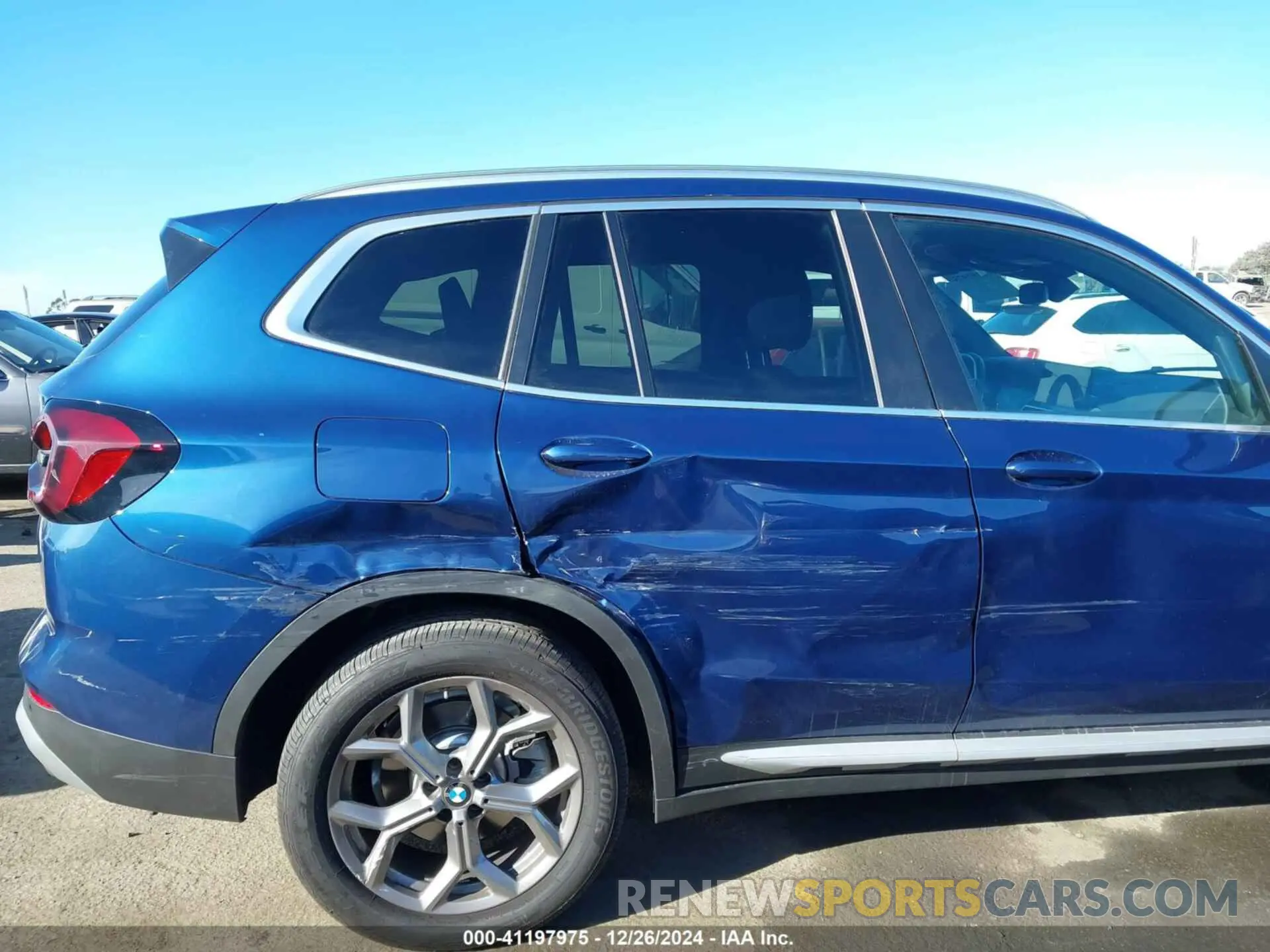 6 fotografías del automóvil dañado 5UX53DP0XR9V24046 BMW X3 2024