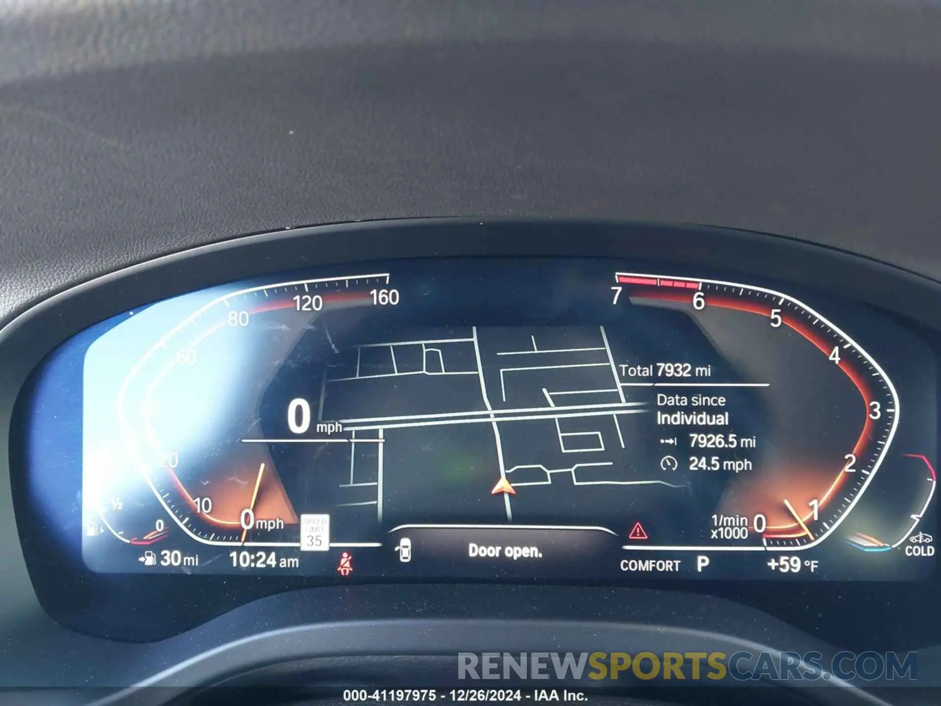 7 fotografías del automóvil dañado 5UX53DP0XR9V24046 BMW X3 2024