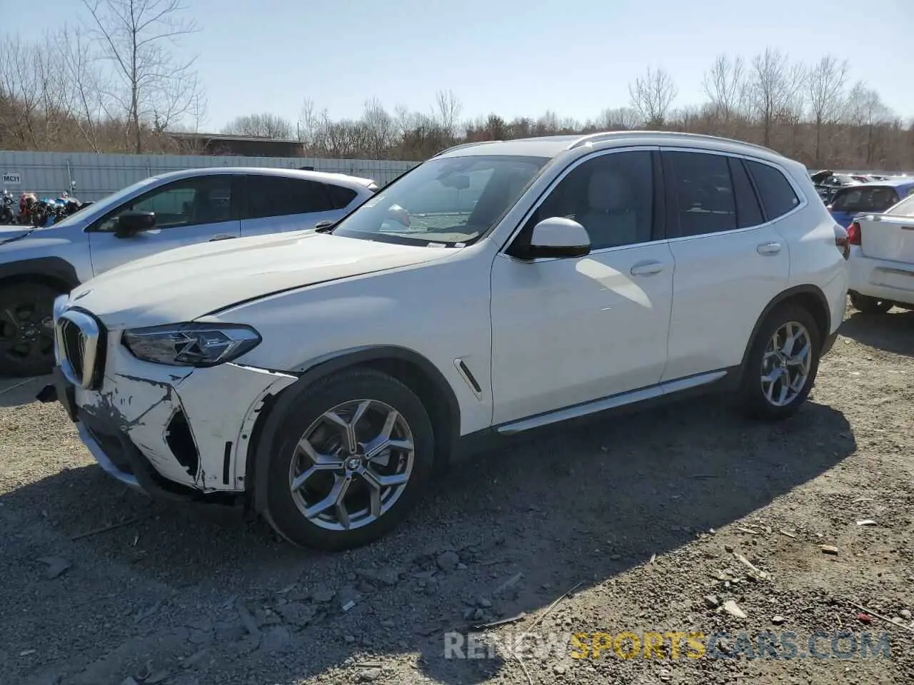1 fotografías del automóvil dañado 5UX53DP0XR9V54471 BMW X3 2024
