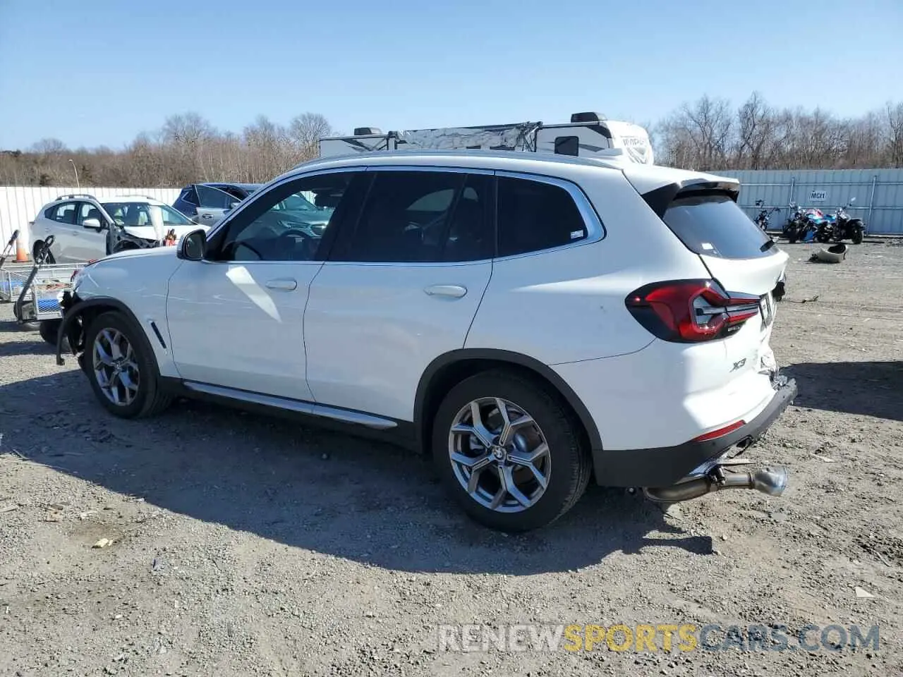 2 fotografías del automóvil dañado 5UX53DP0XR9V54471 BMW X3 2024