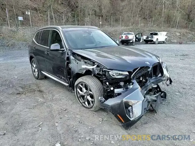 14 fotografías del automóvil dañado 5UX53DP0XR9W02177 BMW X3 2024