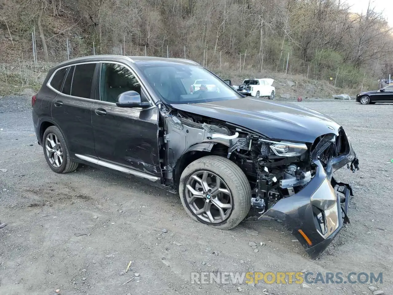 4 fotografías del automóvil dañado 5UX53DP0XR9W02177 BMW X3 2024