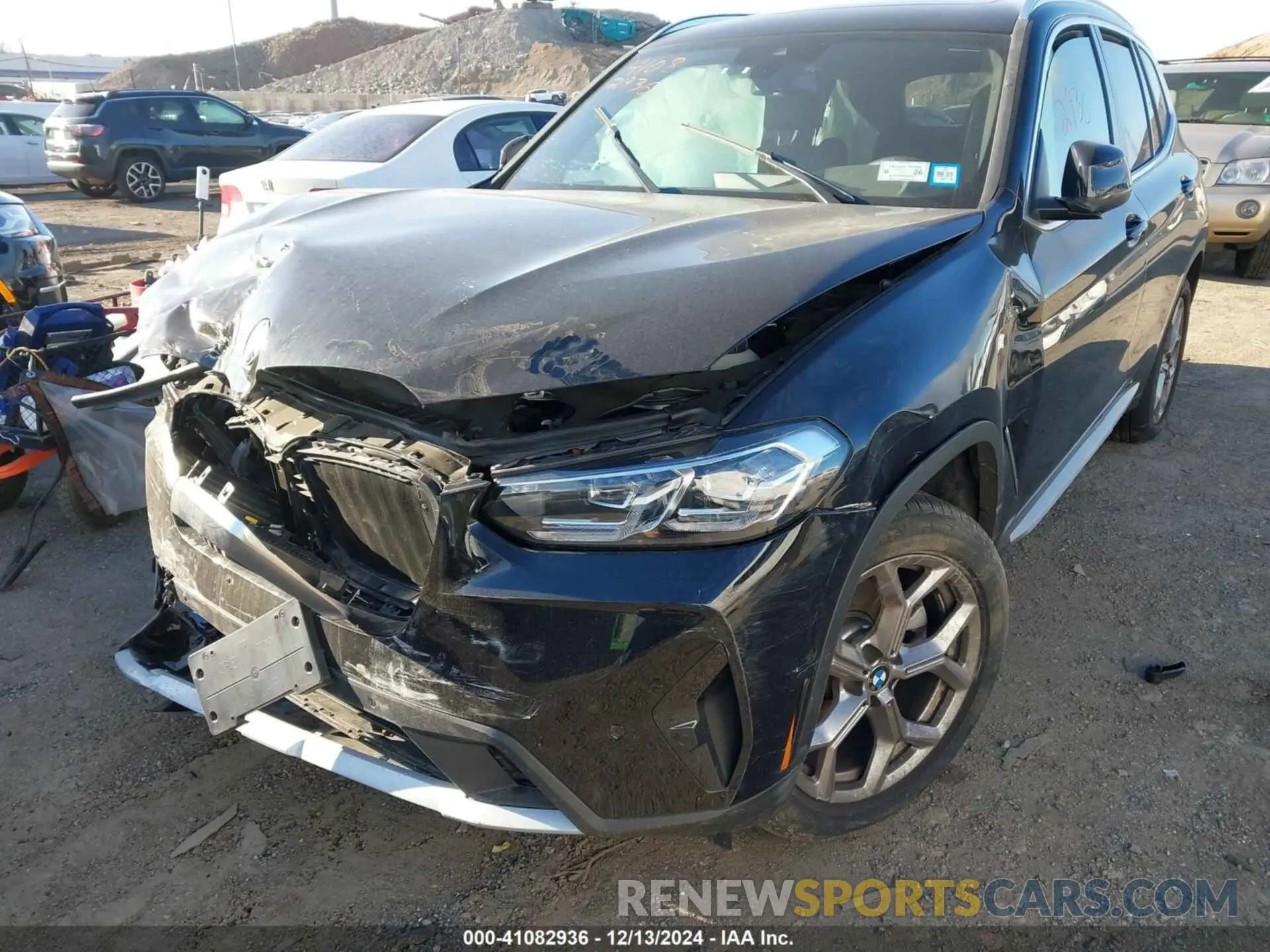 16 fotografías del automóvil dañado 5UX53DP0XR9W49676 BMW X3 2024