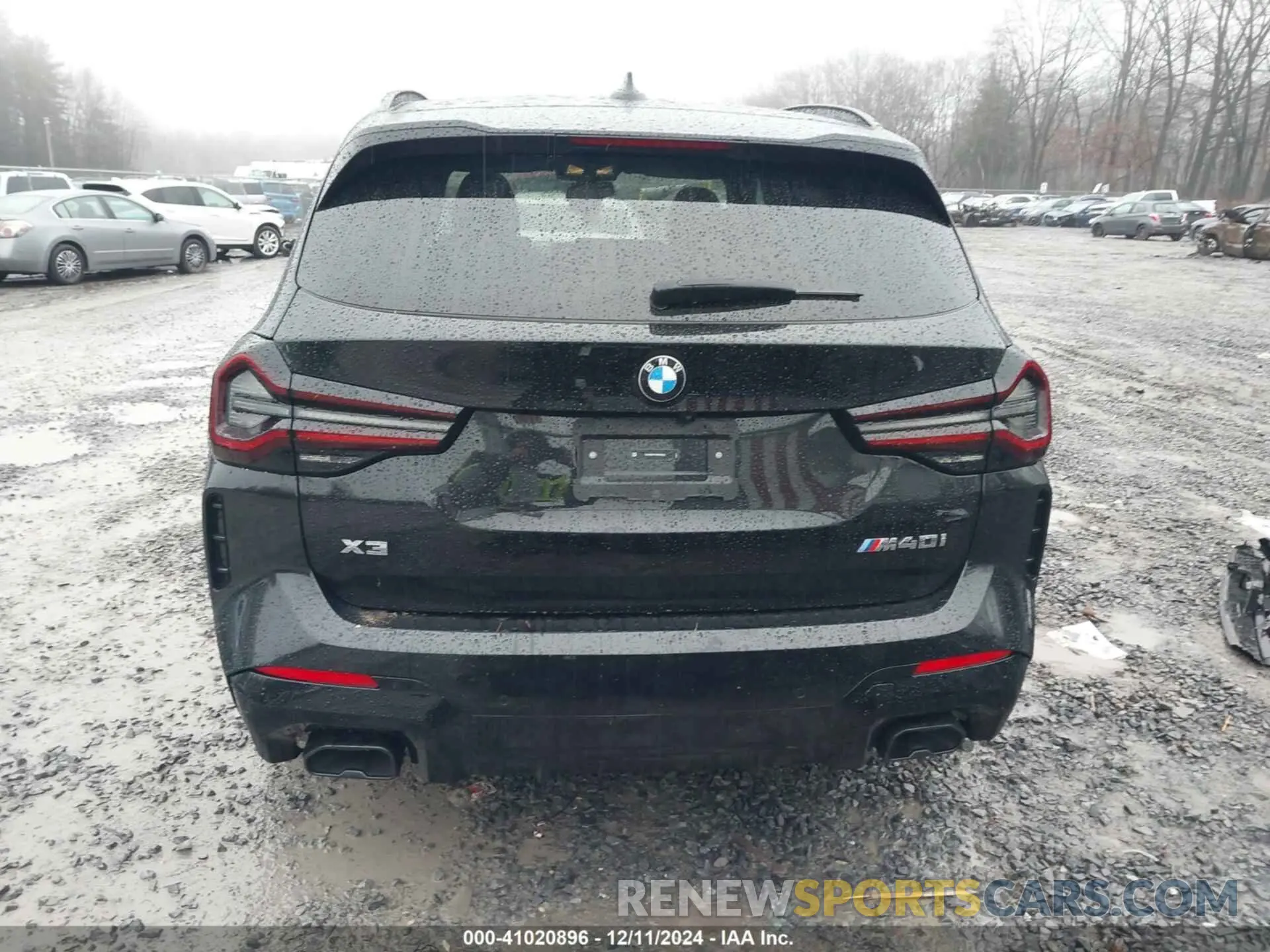 16 fotografías del automóvil dañado 5UX83DP01R9V65002 BMW X3 2024