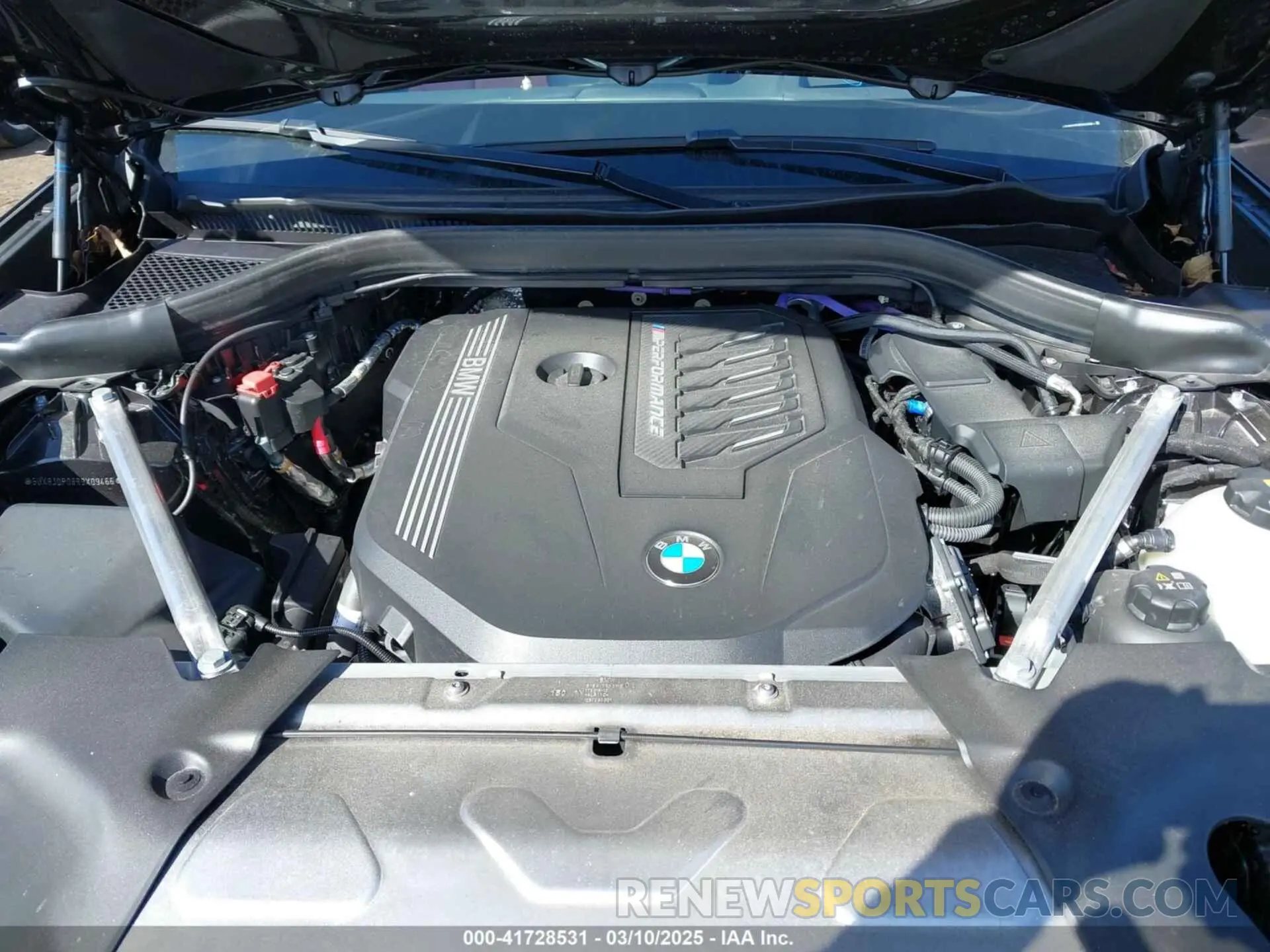 10 fotografías del automóvil dañado 5UX83DP08R9X09466 BMW X3 2024
