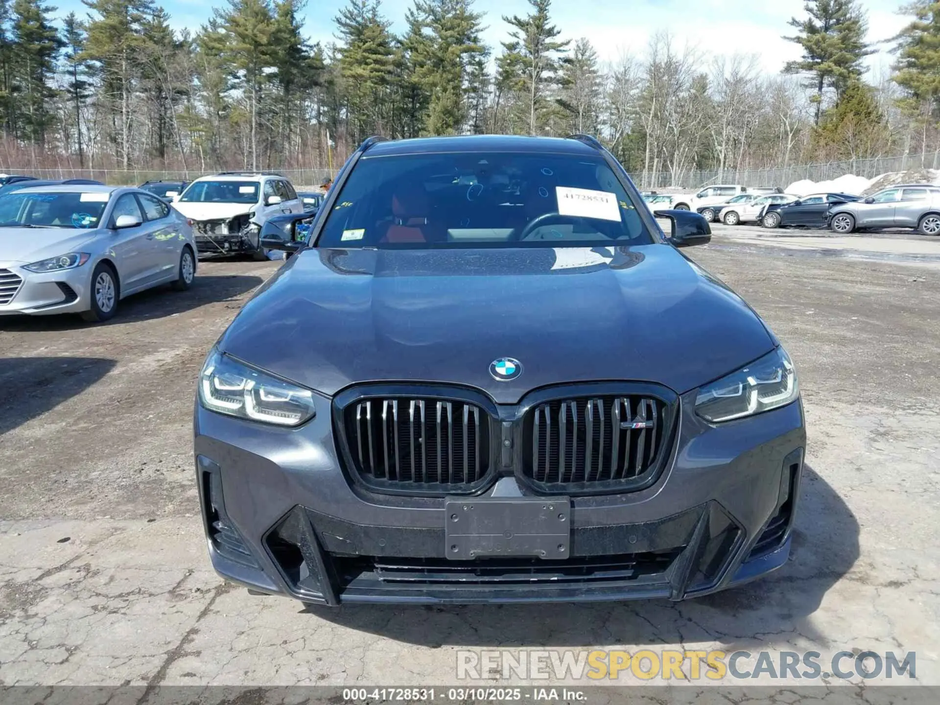 13 fotografías del automóvil dañado 5UX83DP08R9X09466 BMW X3 2024