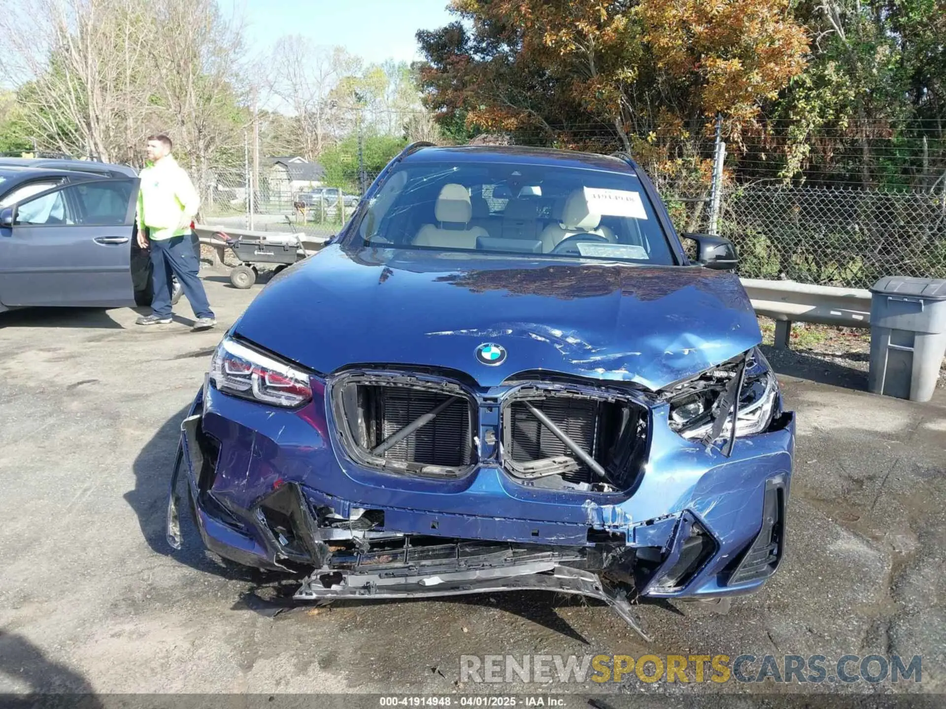 12 fotografías del automóvil dañado 5UX83DP09R9V30255 BMW X3 2024