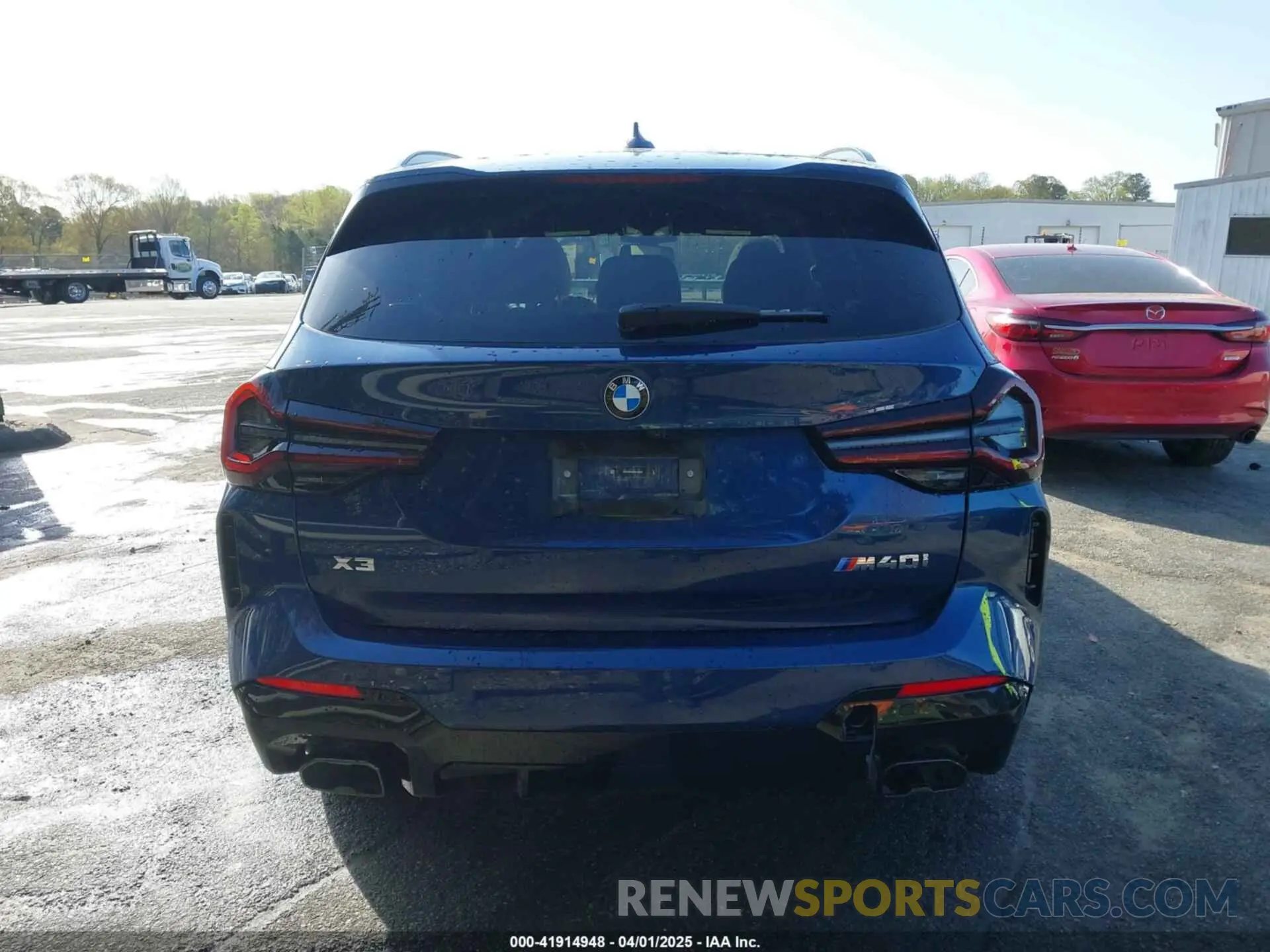 16 fotografías del automóvil dañado 5UX83DP09R9V30255 BMW X3 2024