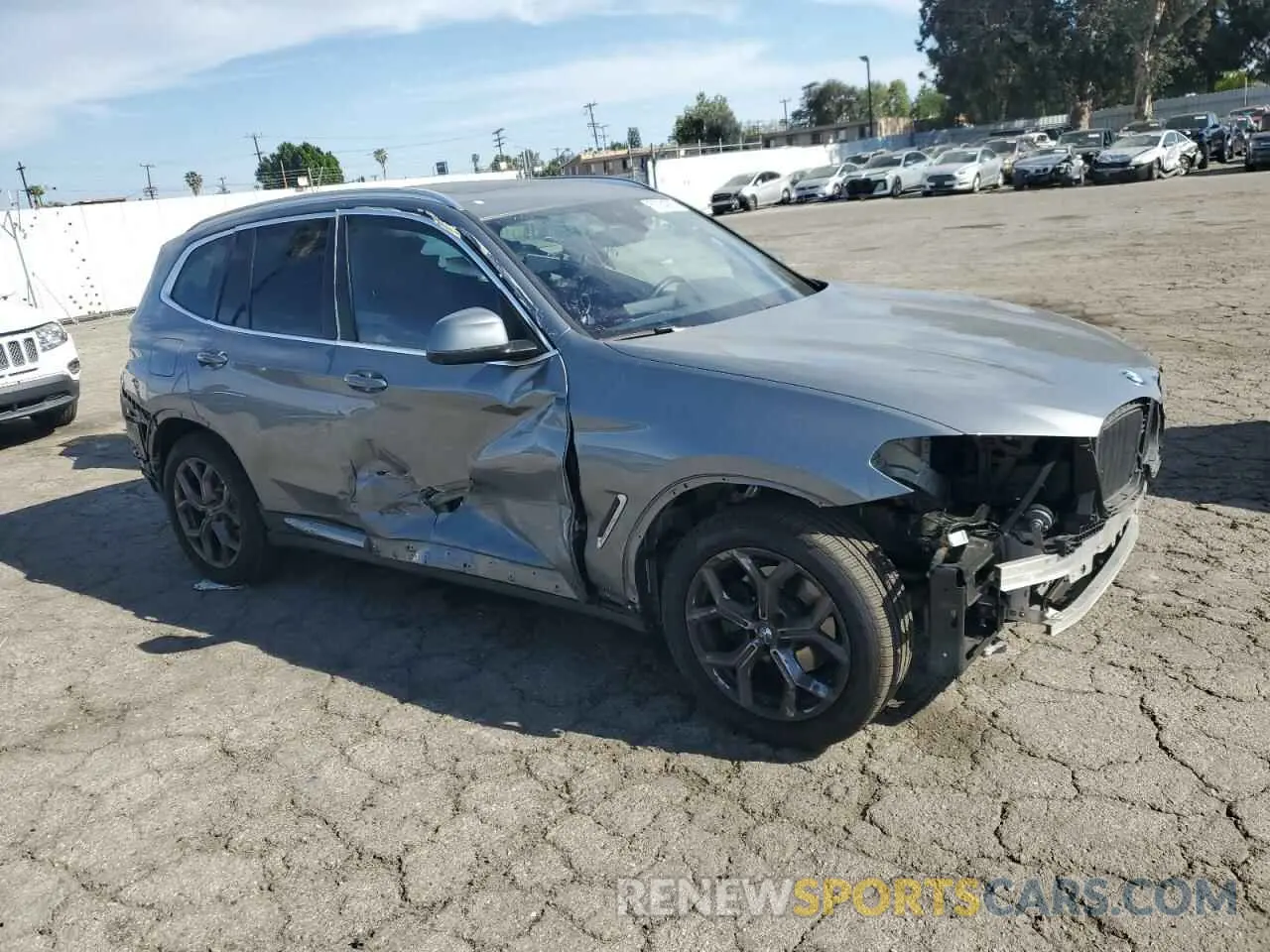 4 fotografías del automóvil dañado WBX47DP03RN261152 BMW X3 2024