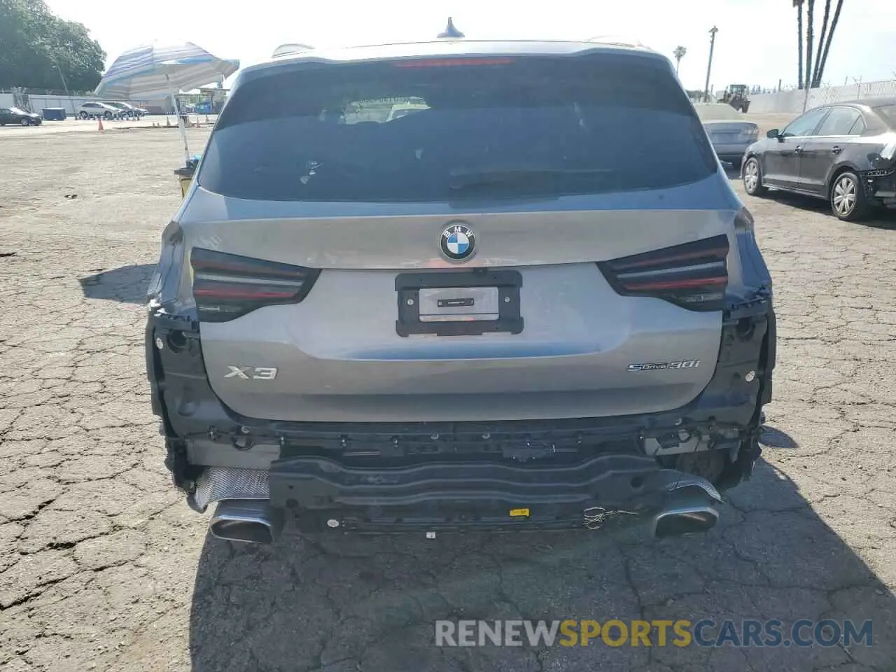 6 fotografías del automóvil dañado WBX47DP03RN261152 BMW X3 2024
