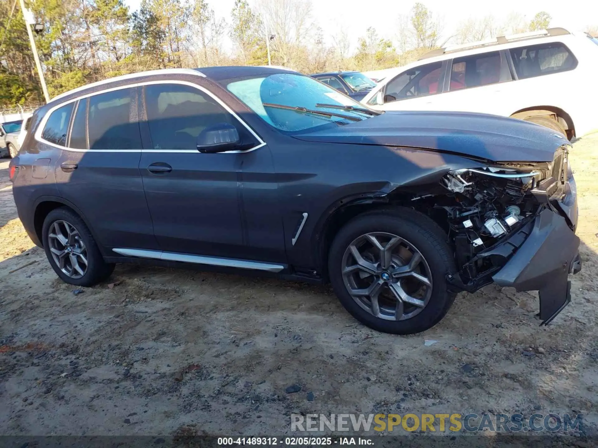 13 fotografías del automóvil dañado WBX47DP03RN289159 BMW X3 2024