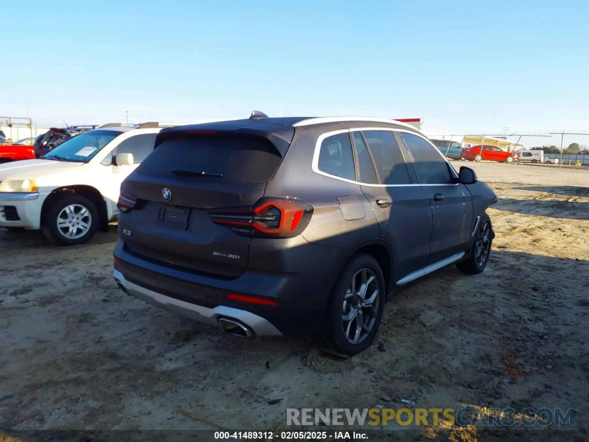 4 fotografías del automóvil dañado WBX47DP03RN289159 BMW X3 2024