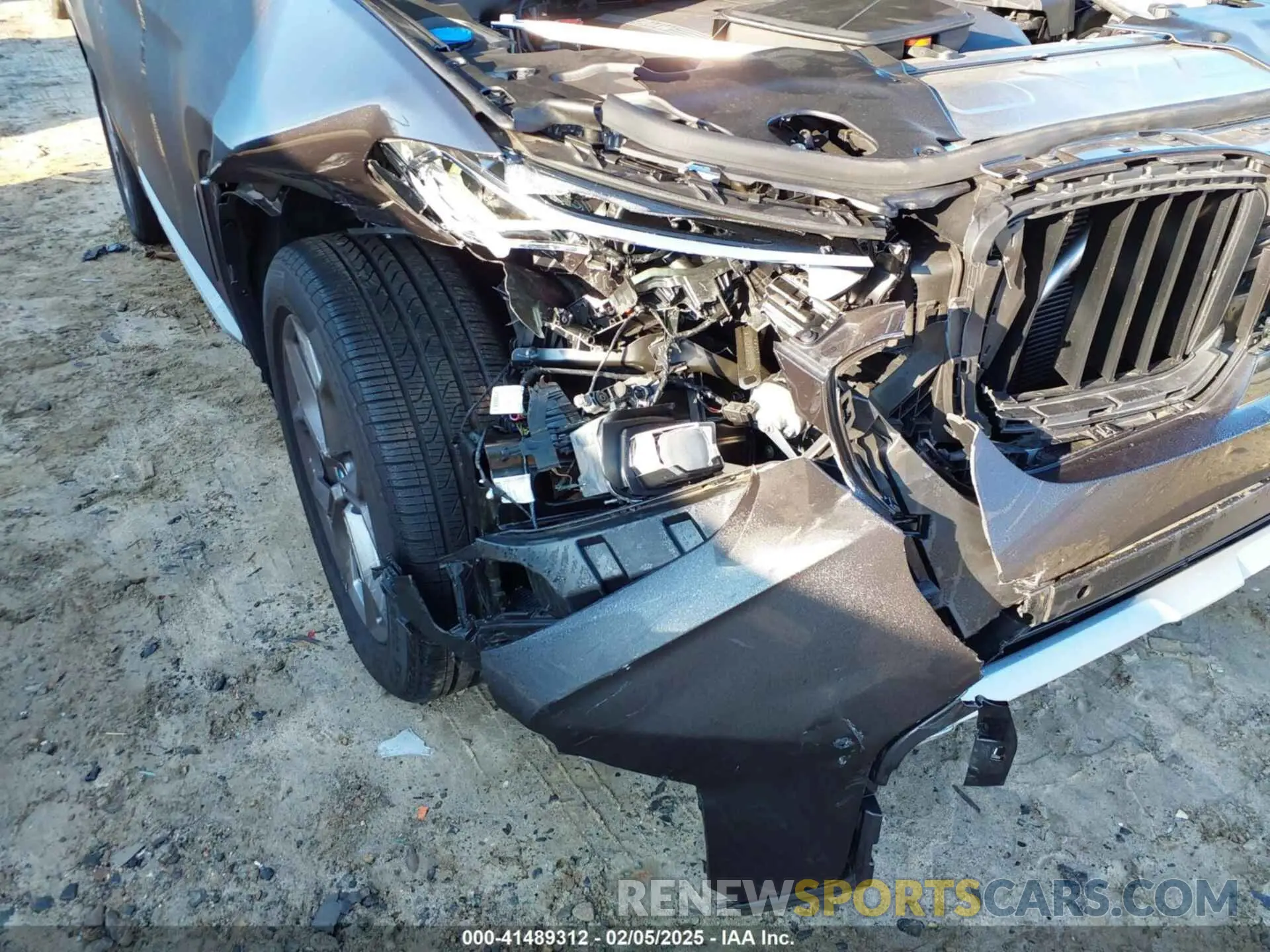 6 fotografías del automóvil dañado WBX47DP03RN289159 BMW X3 2024