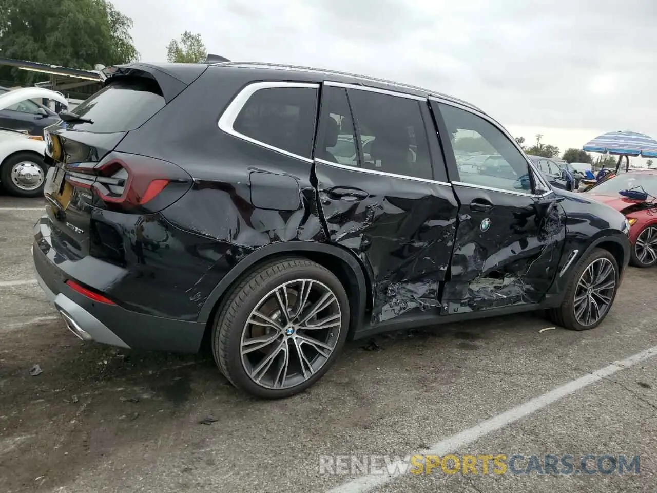 3 fotografías del automóvil dañado WBX47DP04RN287713 BMW X3 2024