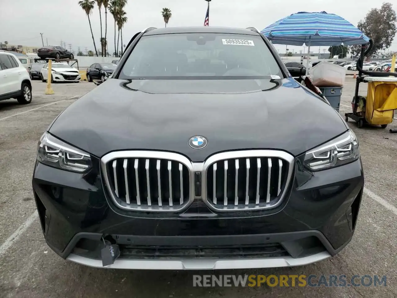 5 fotografías del automóvil dañado WBX47DP04RN287713 BMW X3 2024