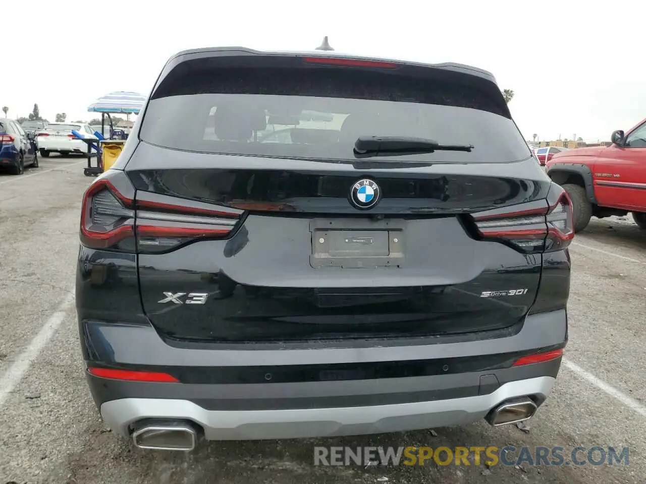 6 fotografías del automóvil dañado WBX47DP04RN287713 BMW X3 2024