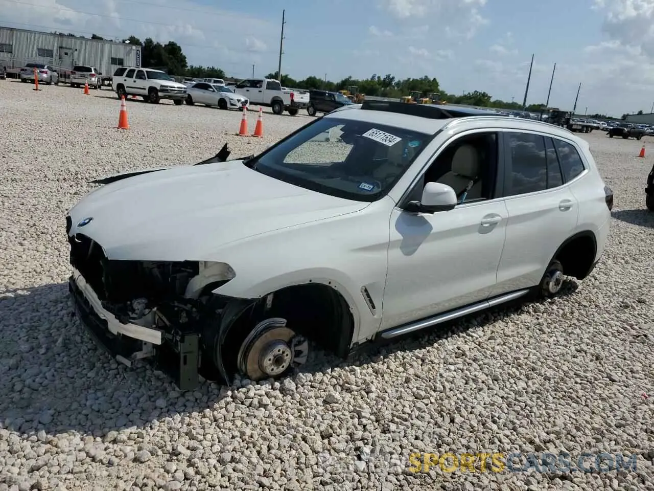 1 fotografías del automóvil dañado WBX47DP05RN252811 BMW X3 2024