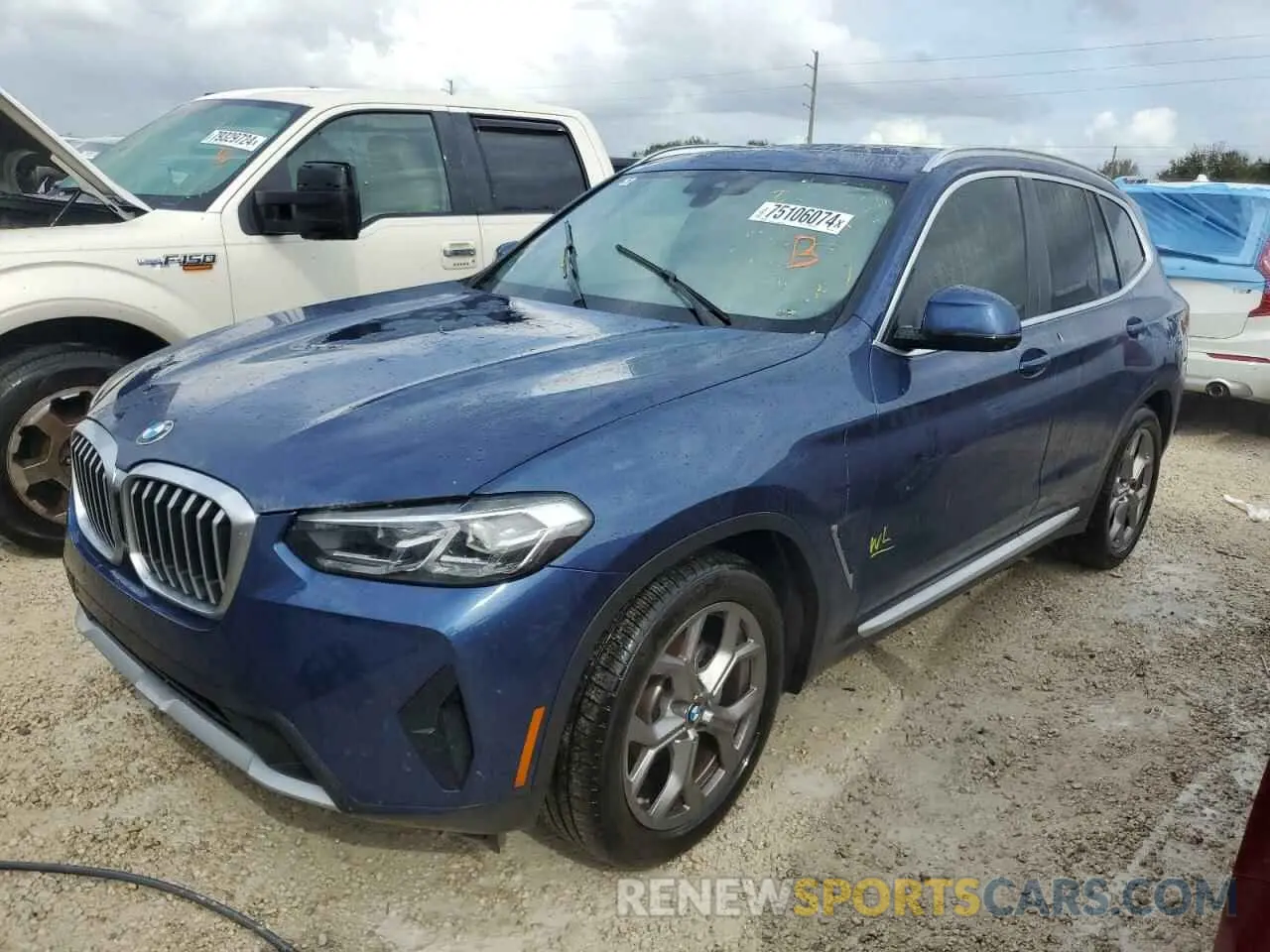 1 fotografías del automóvil dañado WBX47DP05RN275280 BMW X3 2024