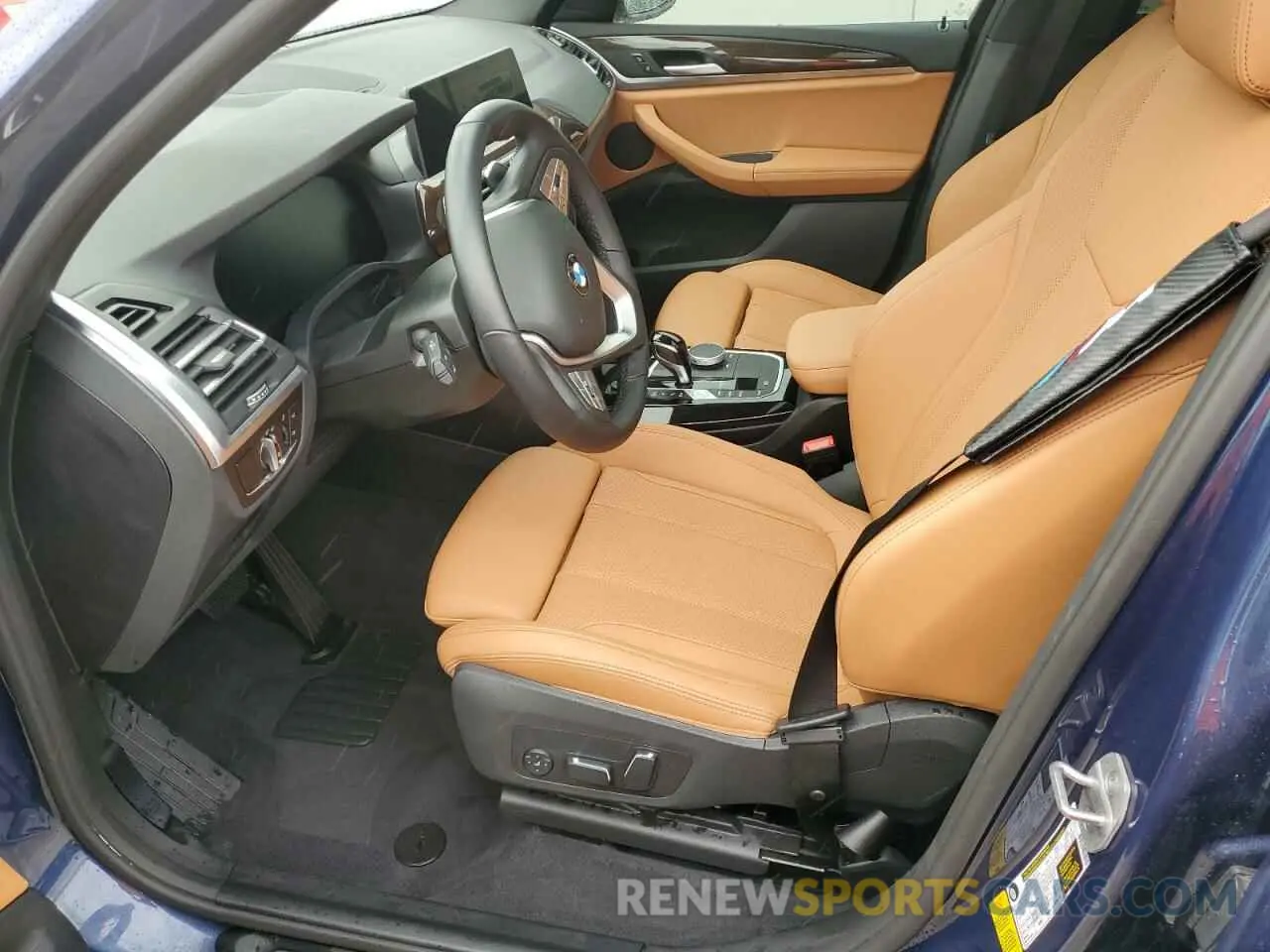 7 fotografías del automóvil dañado WBX47DP05RN275280 BMW X3 2024