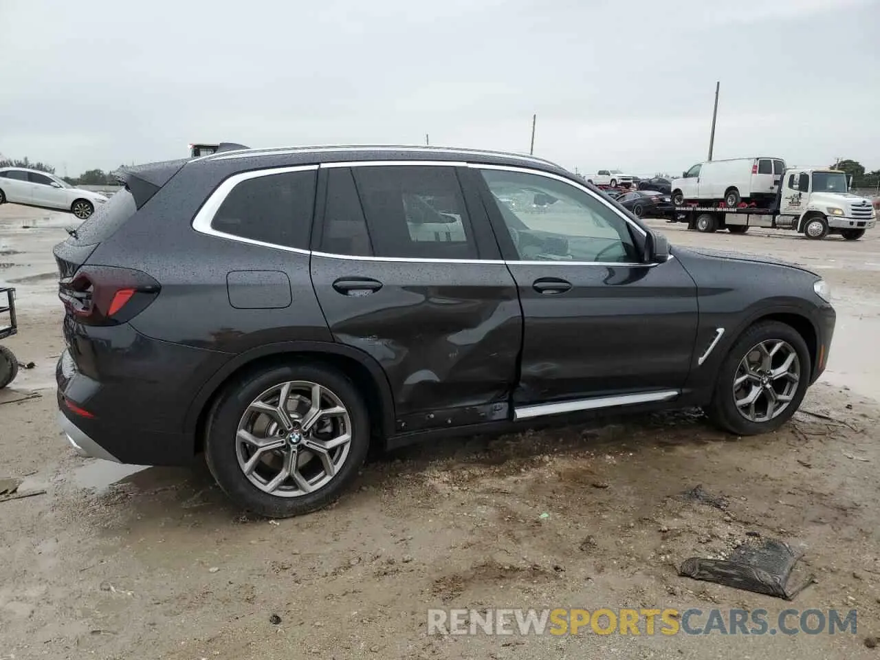 3 fotografías del automóvil dañado WBX47DP05RN312957 BMW X3 2024