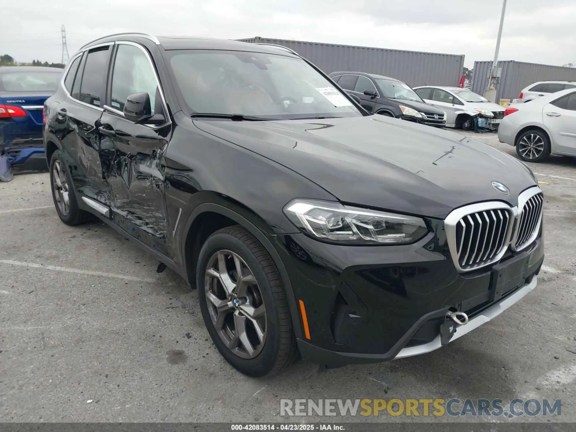 1 fotografías del automóvil dañado WBX47DP06RN261517 BMW X3 2024