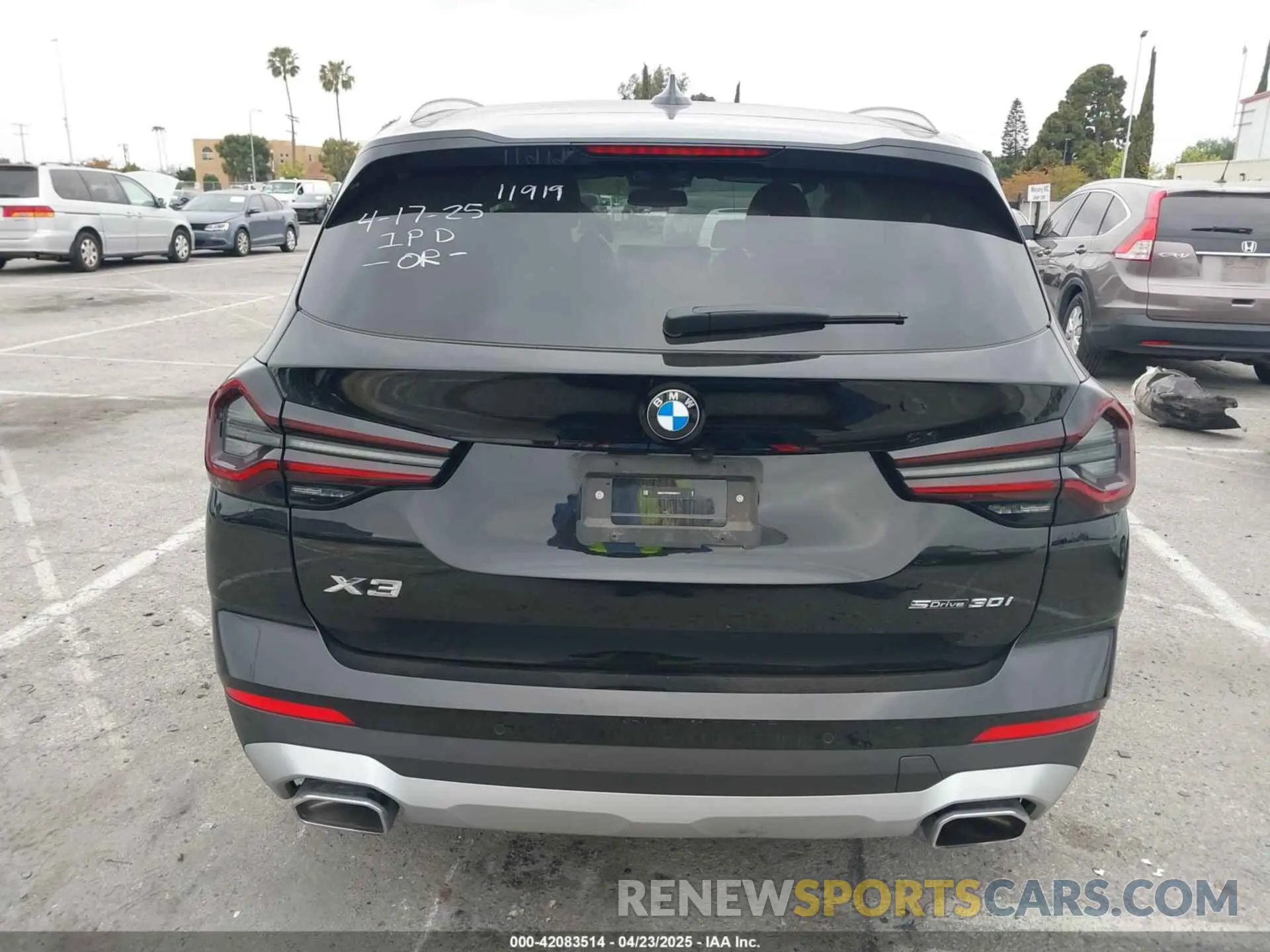 15 fotografías del automóvil dañado WBX47DP06RN261517 BMW X3 2024
