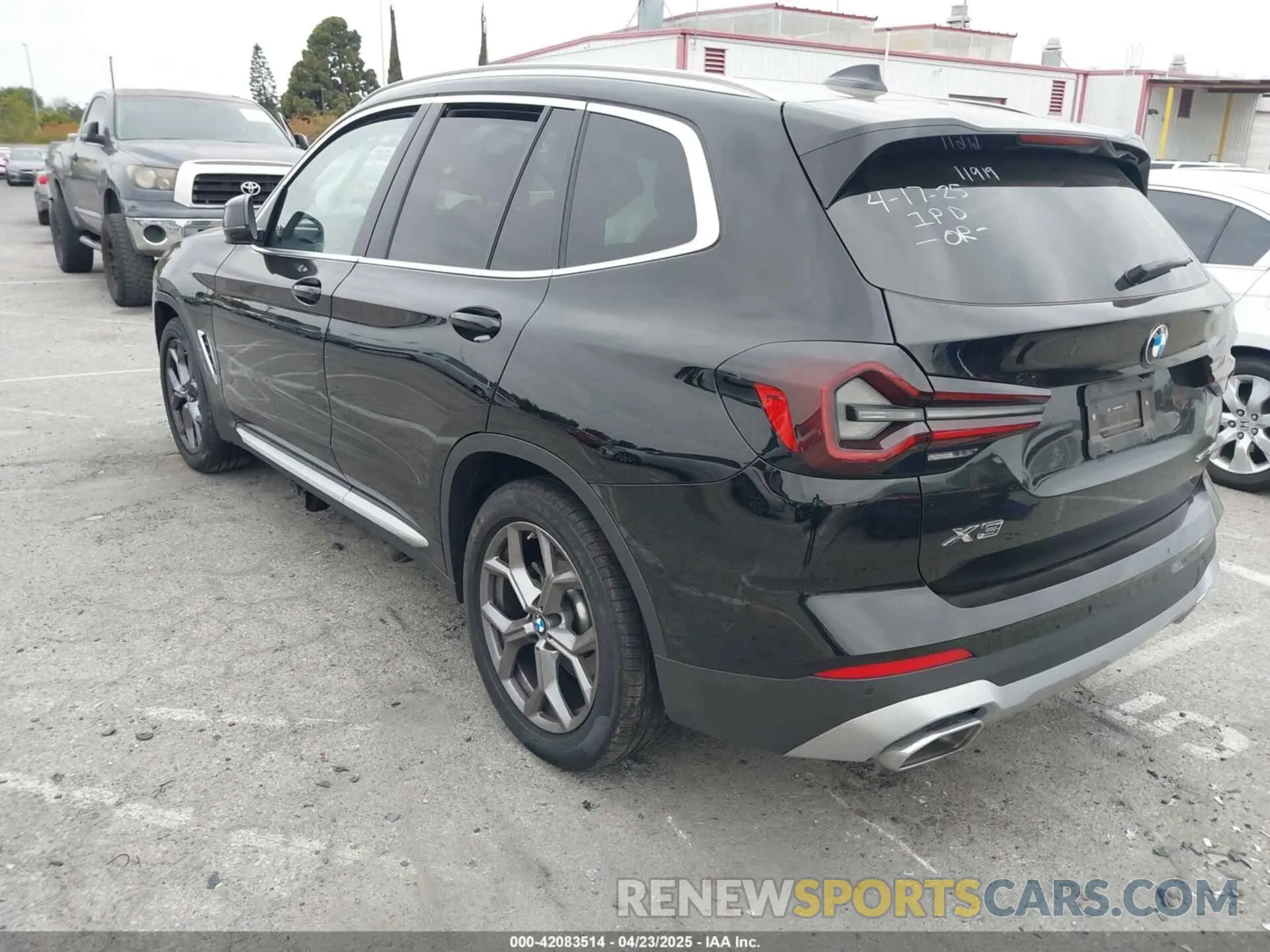 3 fotografías del automóvil dañado WBX47DP06RN261517 BMW X3 2024