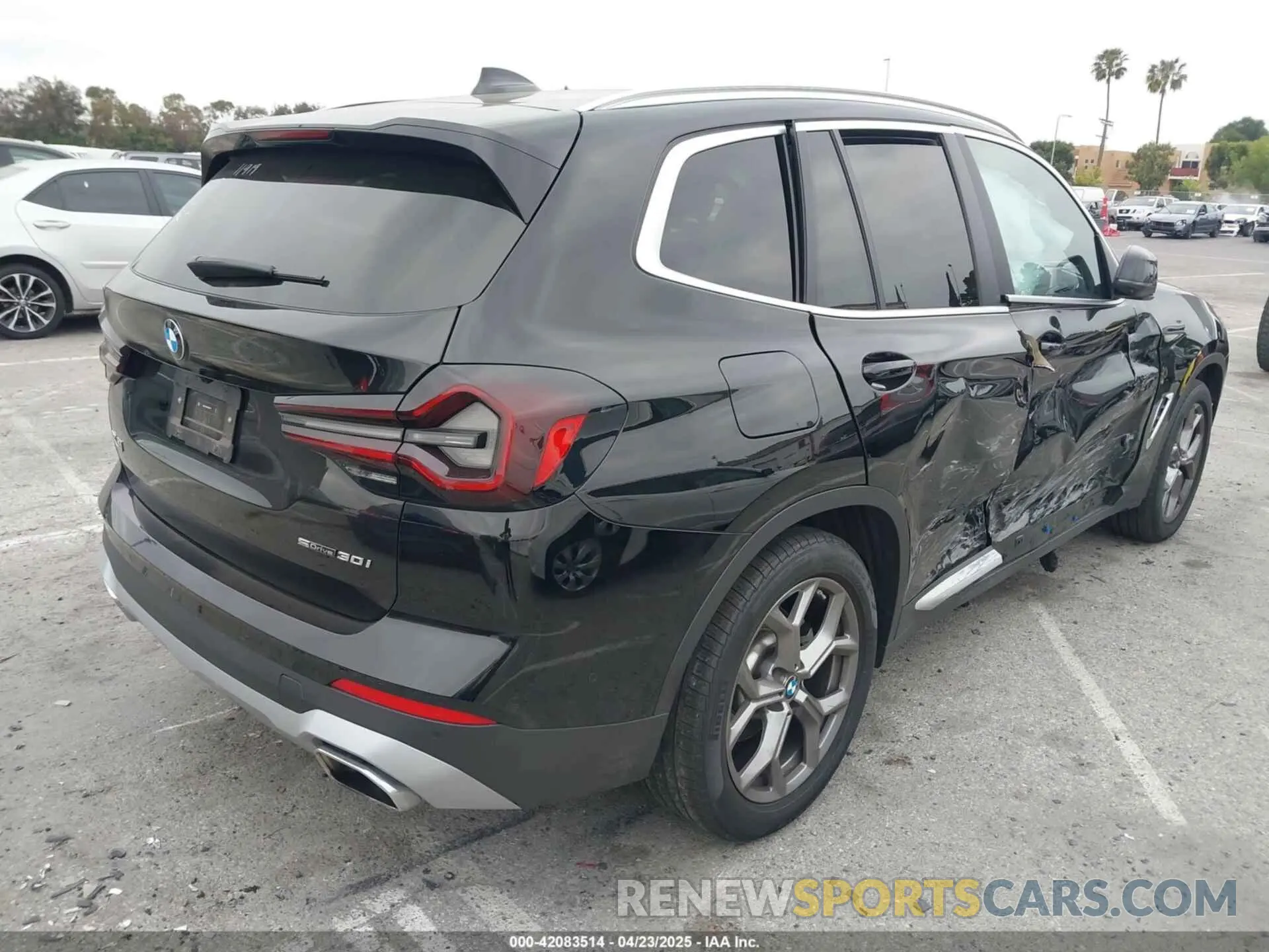 4 fotografías del automóvil dañado WBX47DP06RN261517 BMW X3 2024