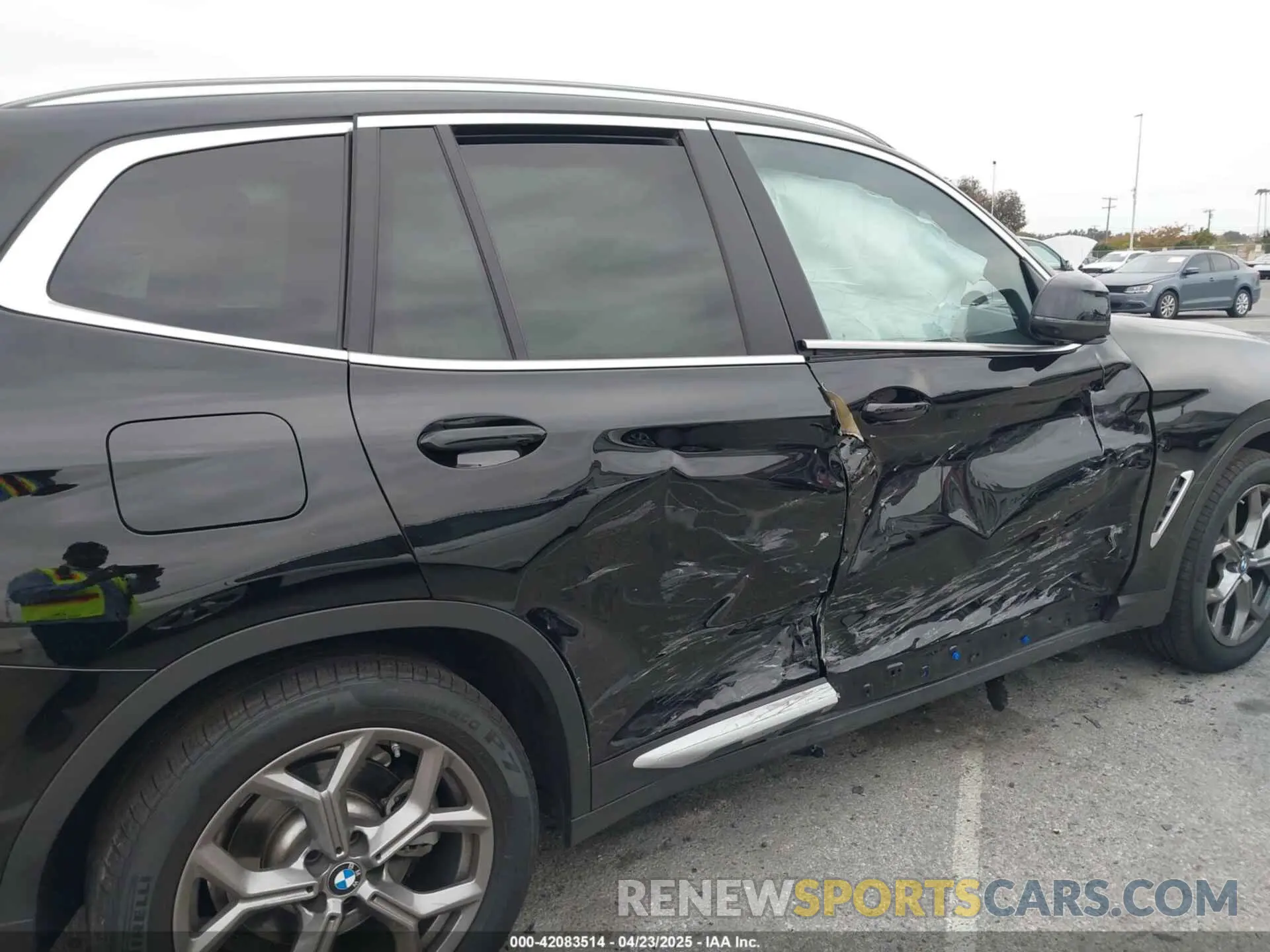 6 fotografías del automóvil dañado WBX47DP06RN261517 BMW X3 2024