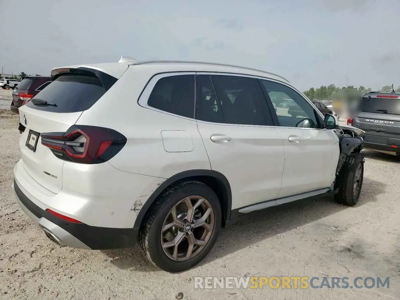 3 fotografías del automóvil dañado WBX47DP06RN302535 BMW X3 2024