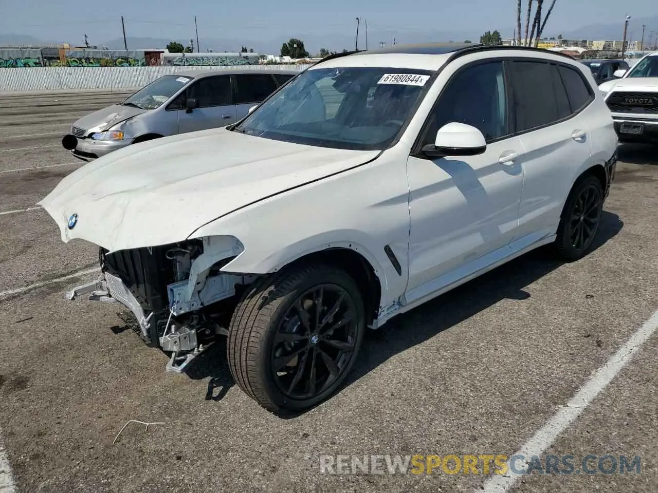 1 fotografías del automóvil dañado WBX47DP07RN282571 BMW X3 2024