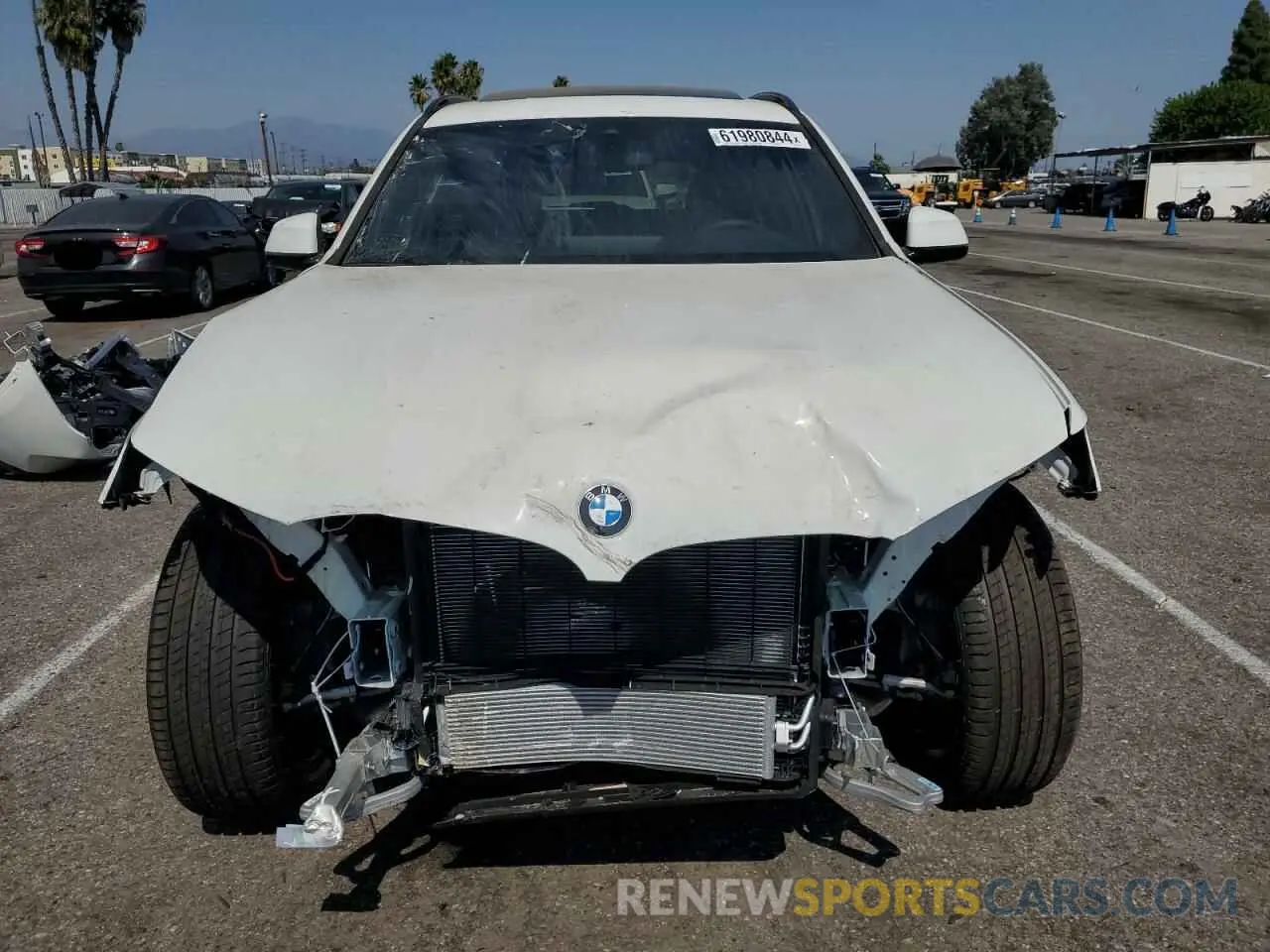 5 fotografías del automóvil dañado WBX47DP07RN282571 BMW X3 2024