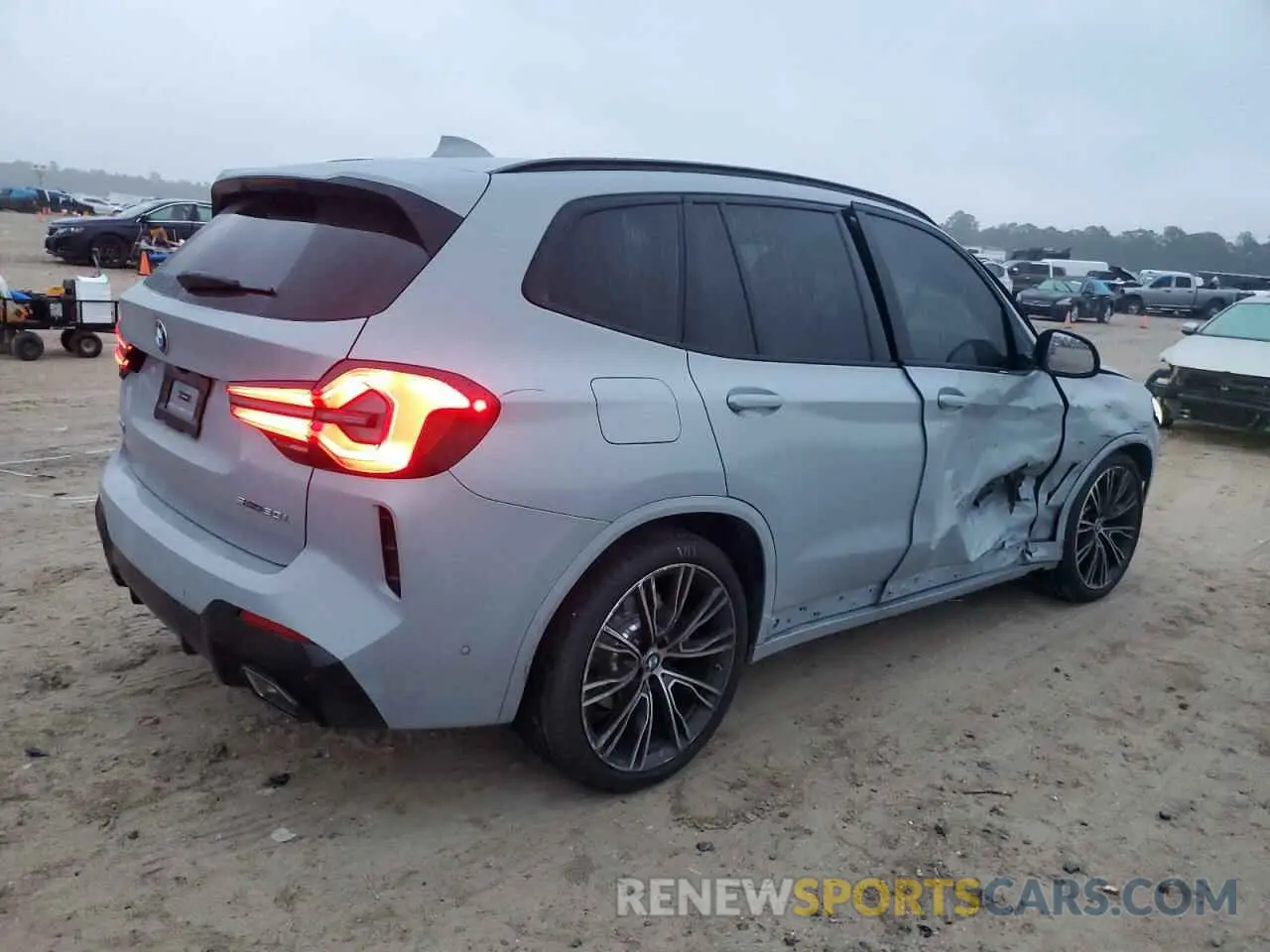 3 fotografías del automóvil dañado WBX47DP07RN292226 BMW X3 2024