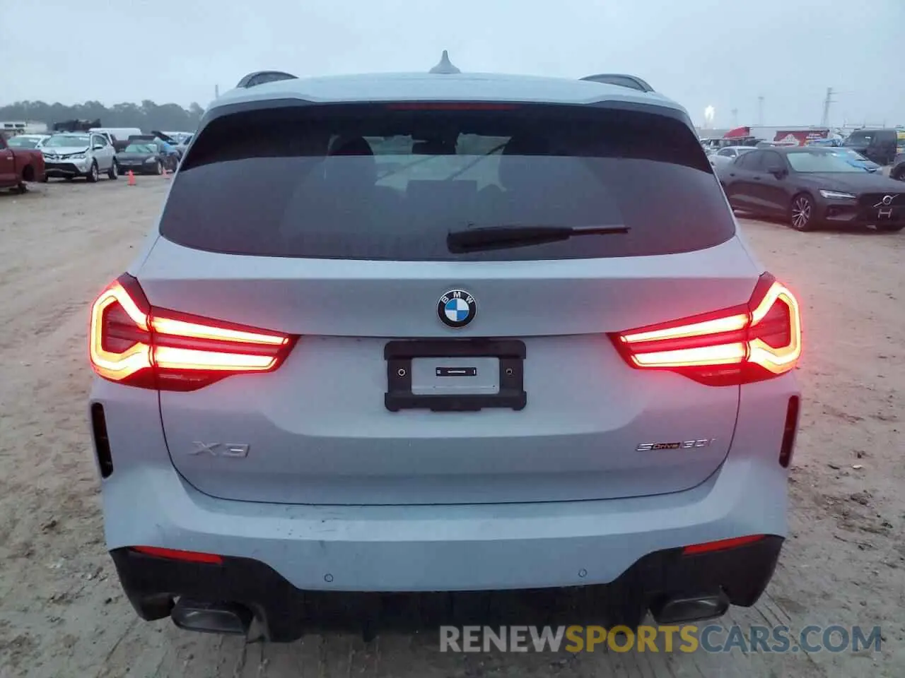 6 fotografías del automóvil dañado WBX47DP07RN292226 BMW X3 2024