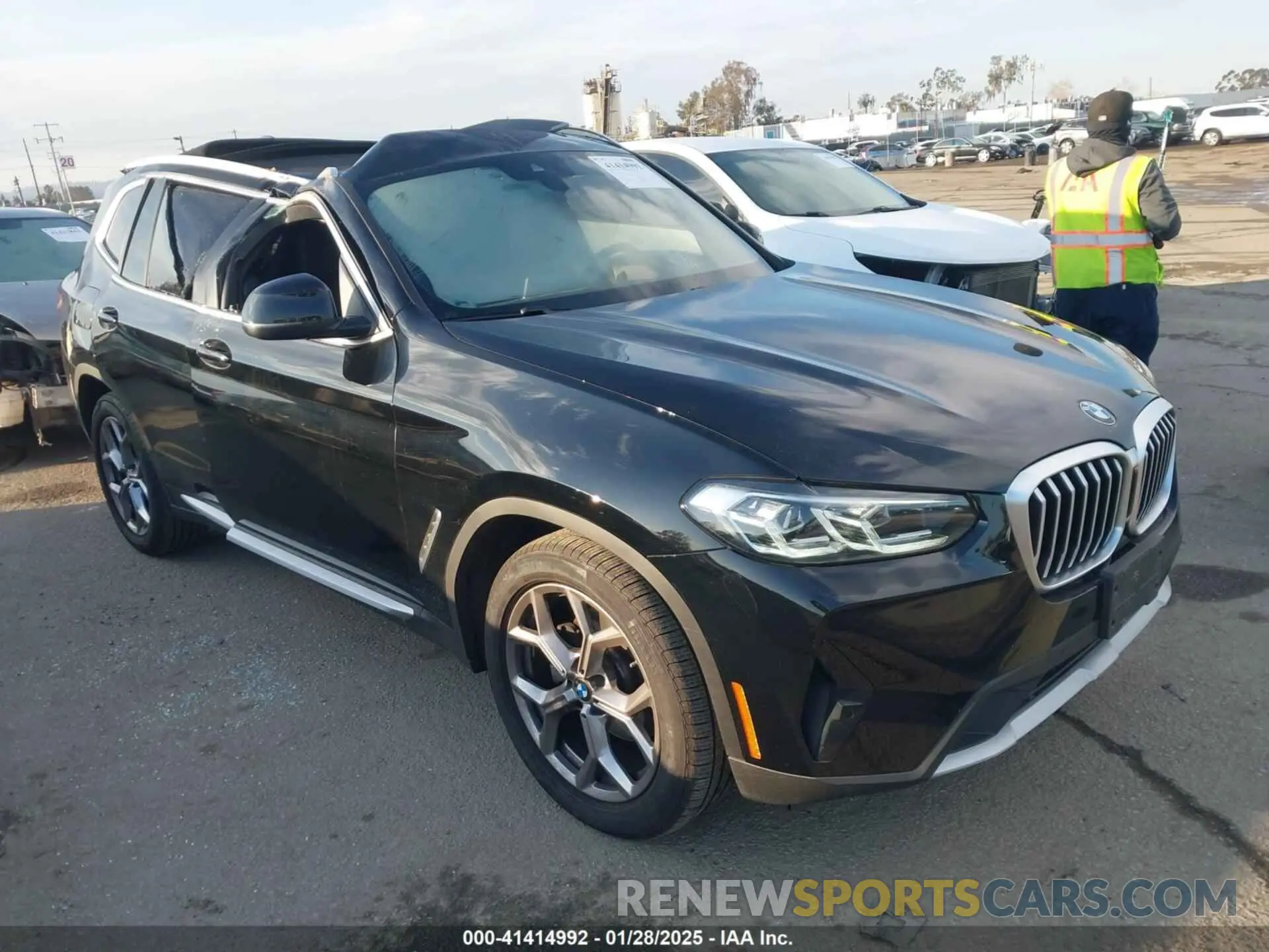 1 fotografías del automóvil dañado WBX47DP0XRN261570 BMW X3 2024