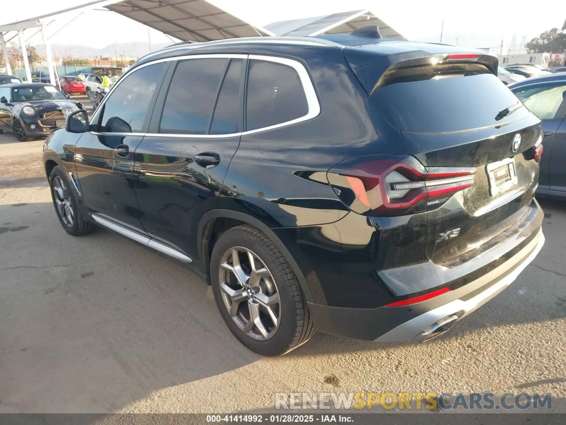 3 fotografías del automóvil dañado WBX47DP0XRN261570 BMW X3 2024