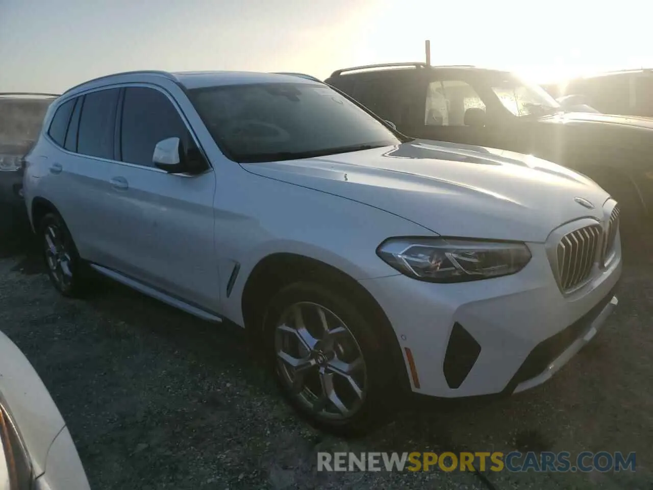 4 fotografías del automóvil dañado WBX47DP0XRN263495 BMW X3 2024