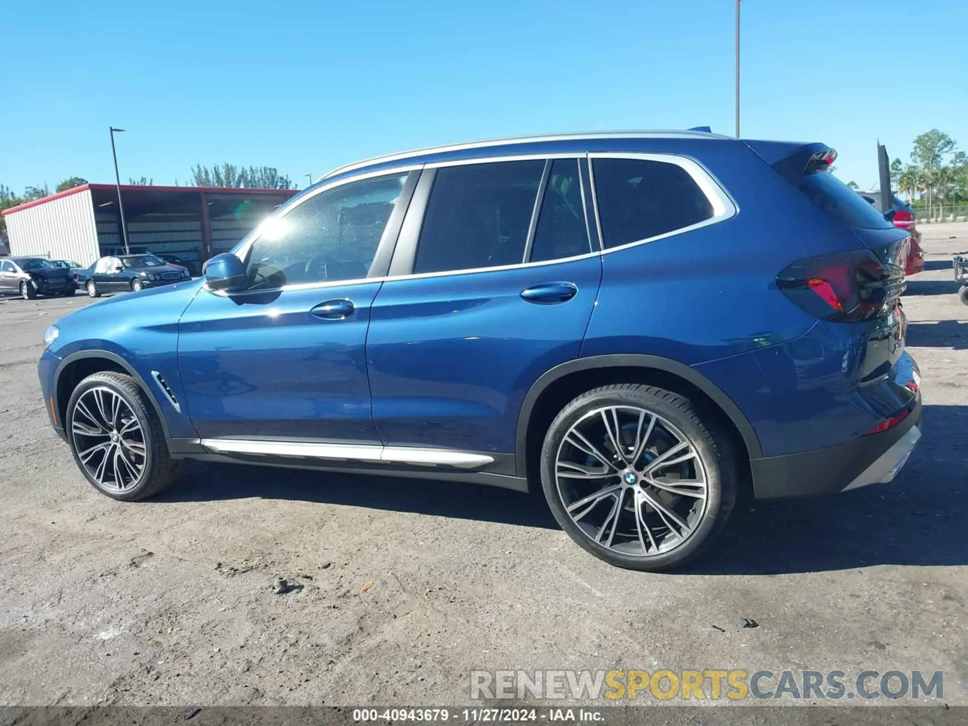 13 fotografías del automóvil dañado WBX47DP0XRN296089 BMW X3 2024