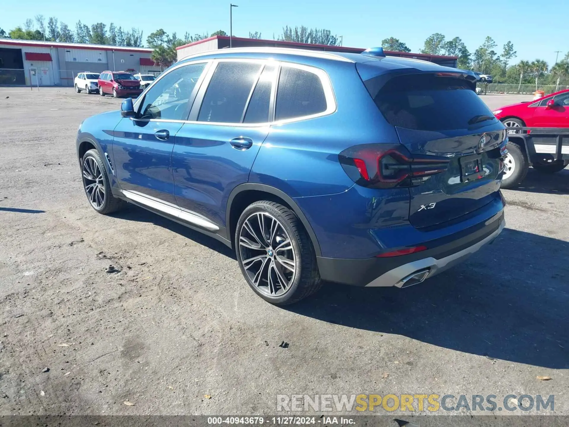 3 fotografías del automóvil dañado WBX47DP0XRN296089 BMW X3 2024
