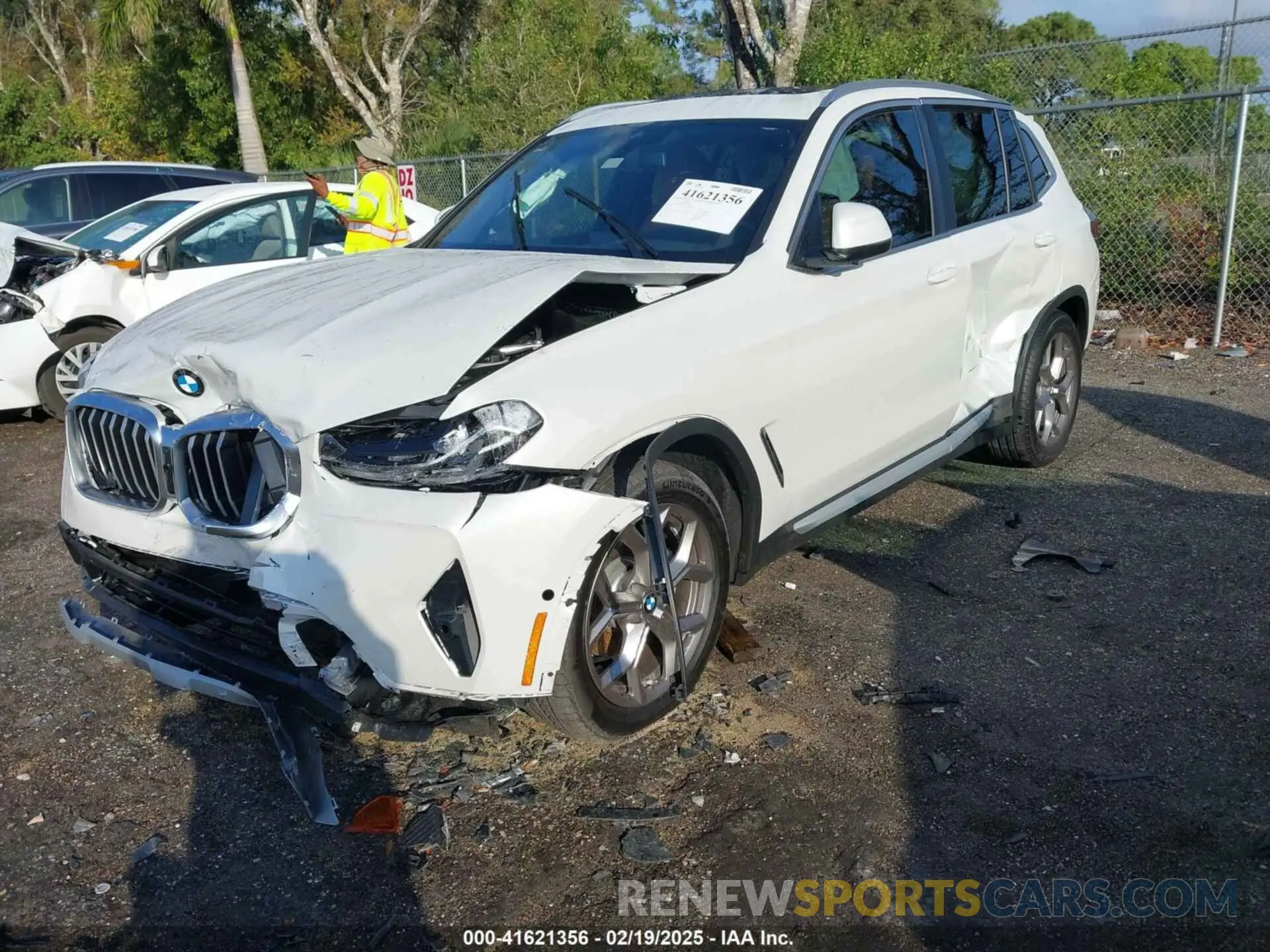 12 fotografías del automóvil dañado WBX47DP0XRN314770 BMW X3 2024